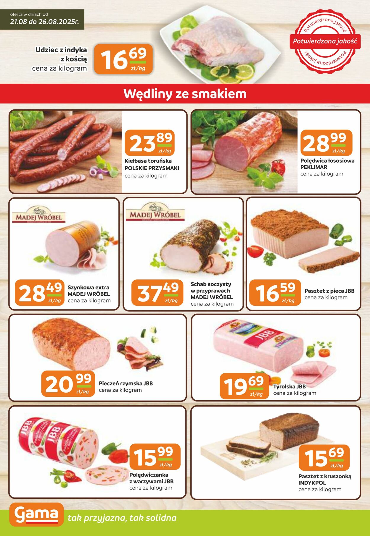 Gazetka Gama 21.08.2025 - 02.09.2025