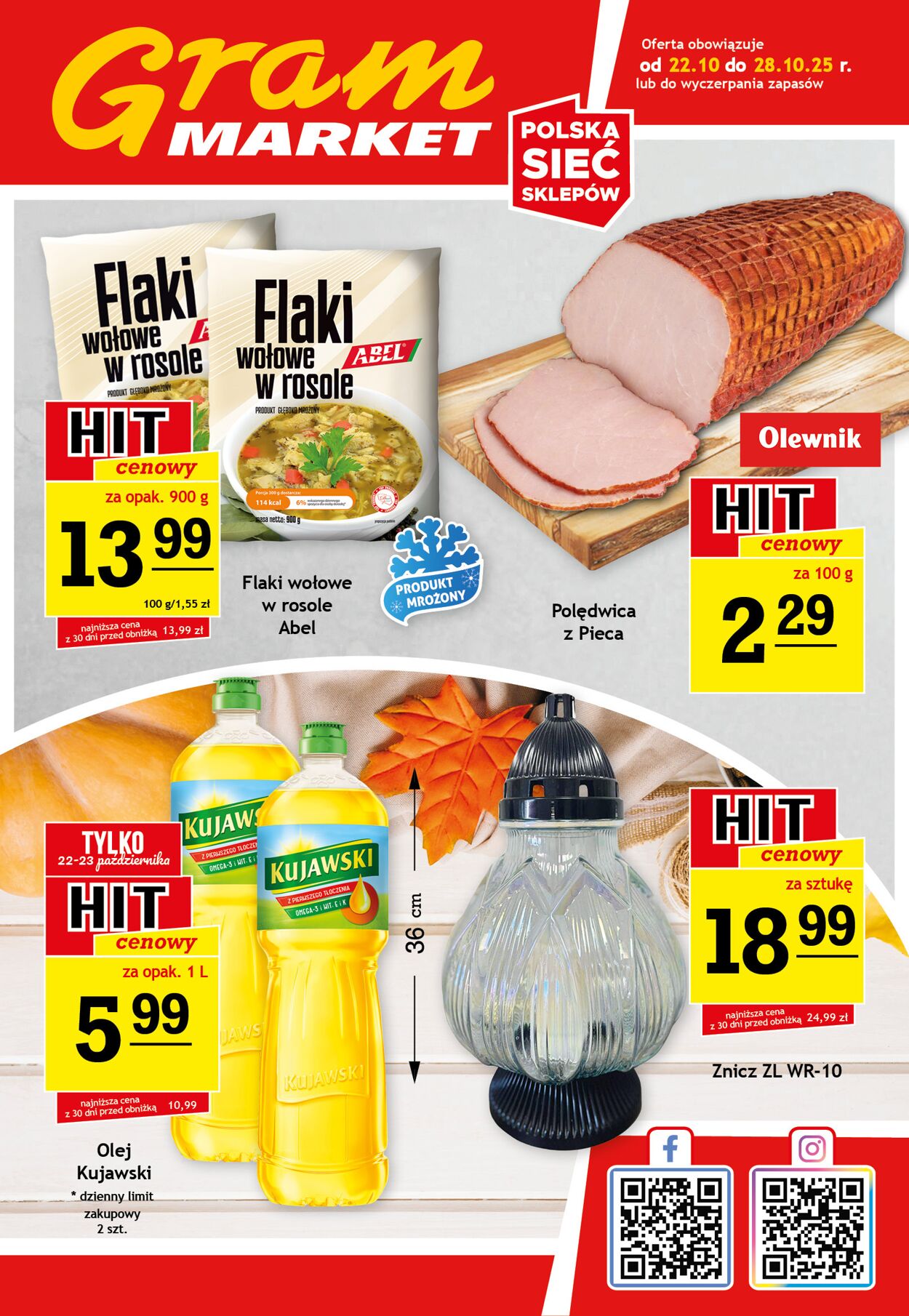 Gazetka Gram Market 22.10.2025 - 28.10.2025