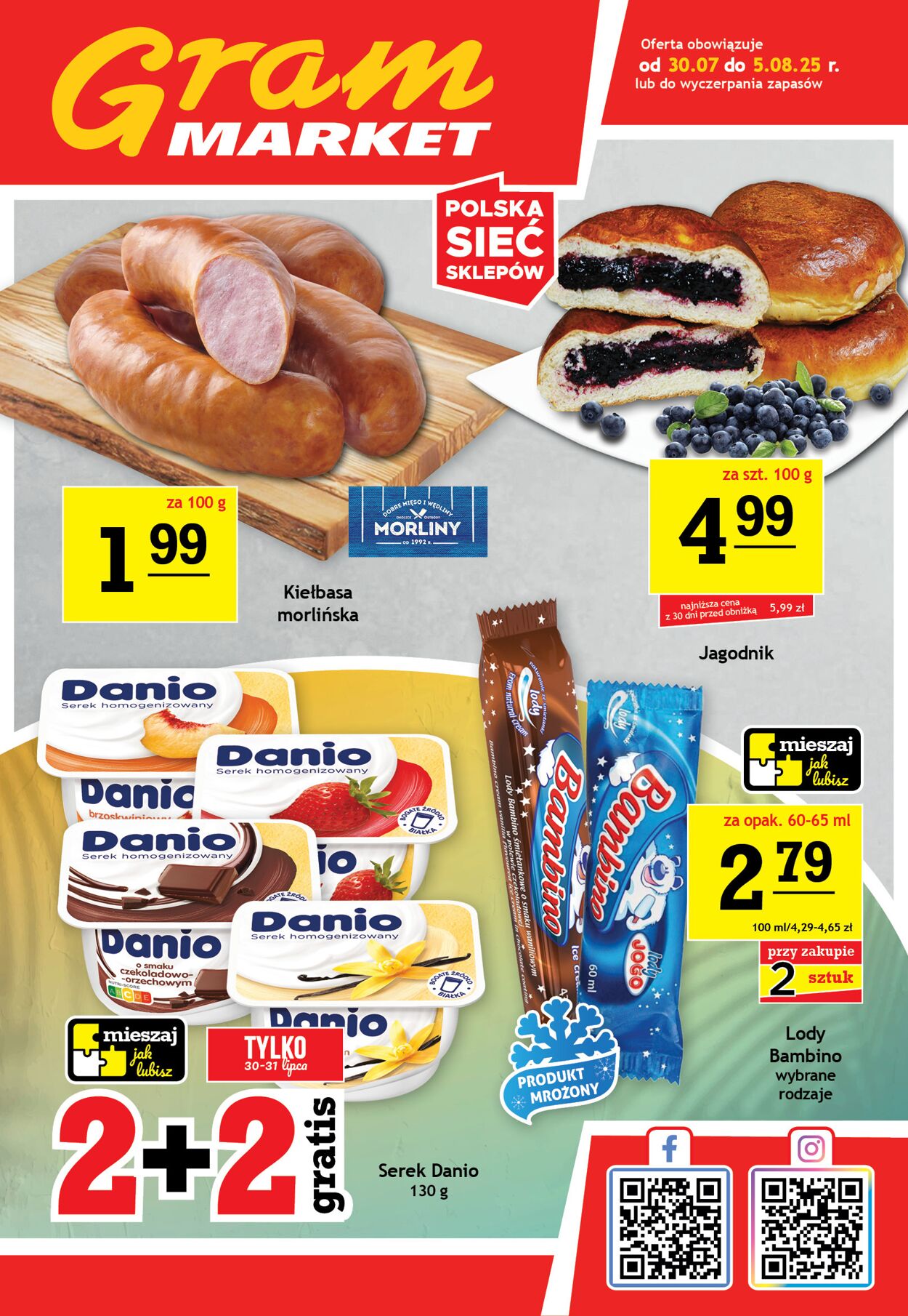Gazetka Gram Market 30.07.2025 - 05.08.2025