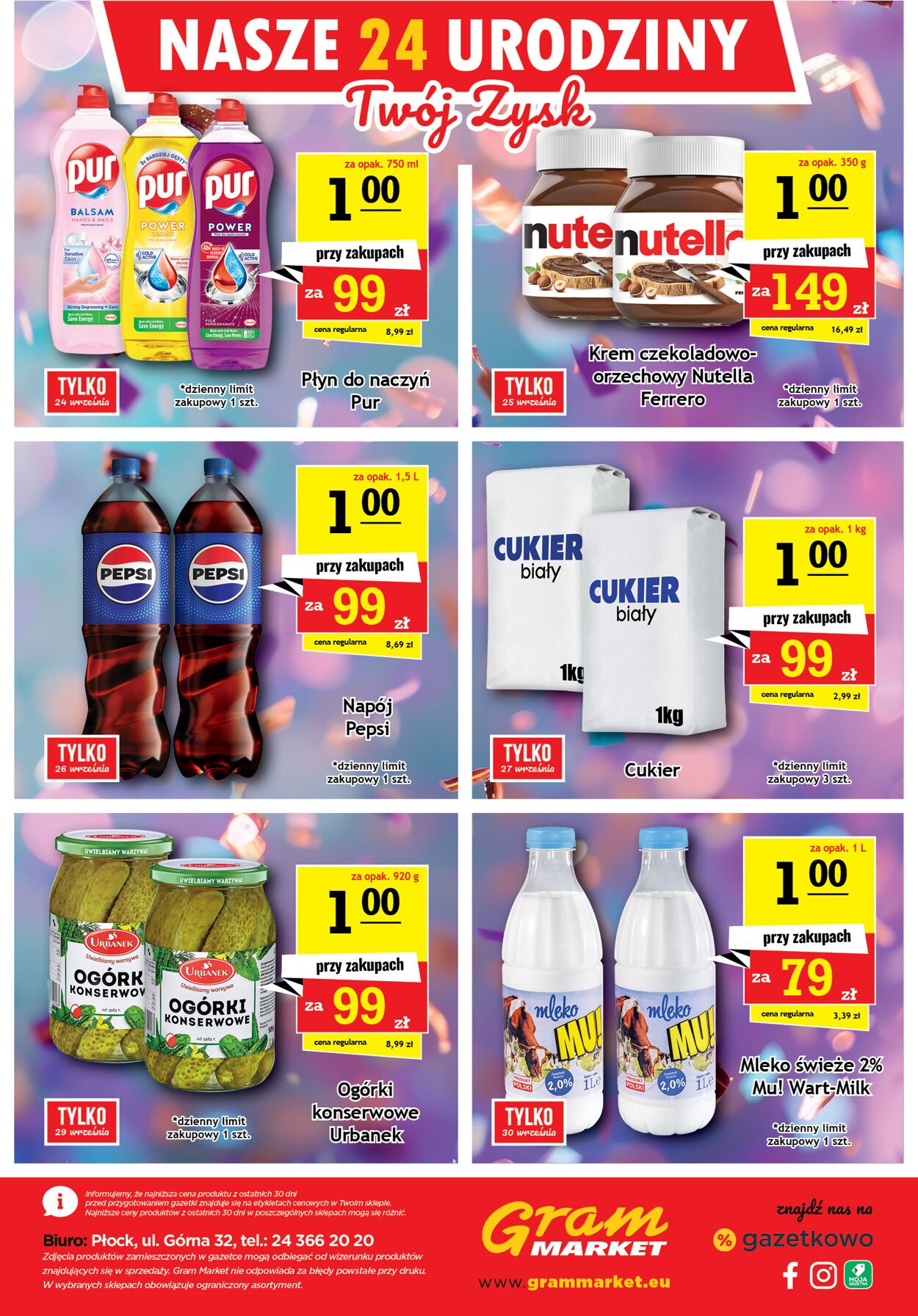 Gazetka Gram Market 24.09.2025 - 30.09.2025