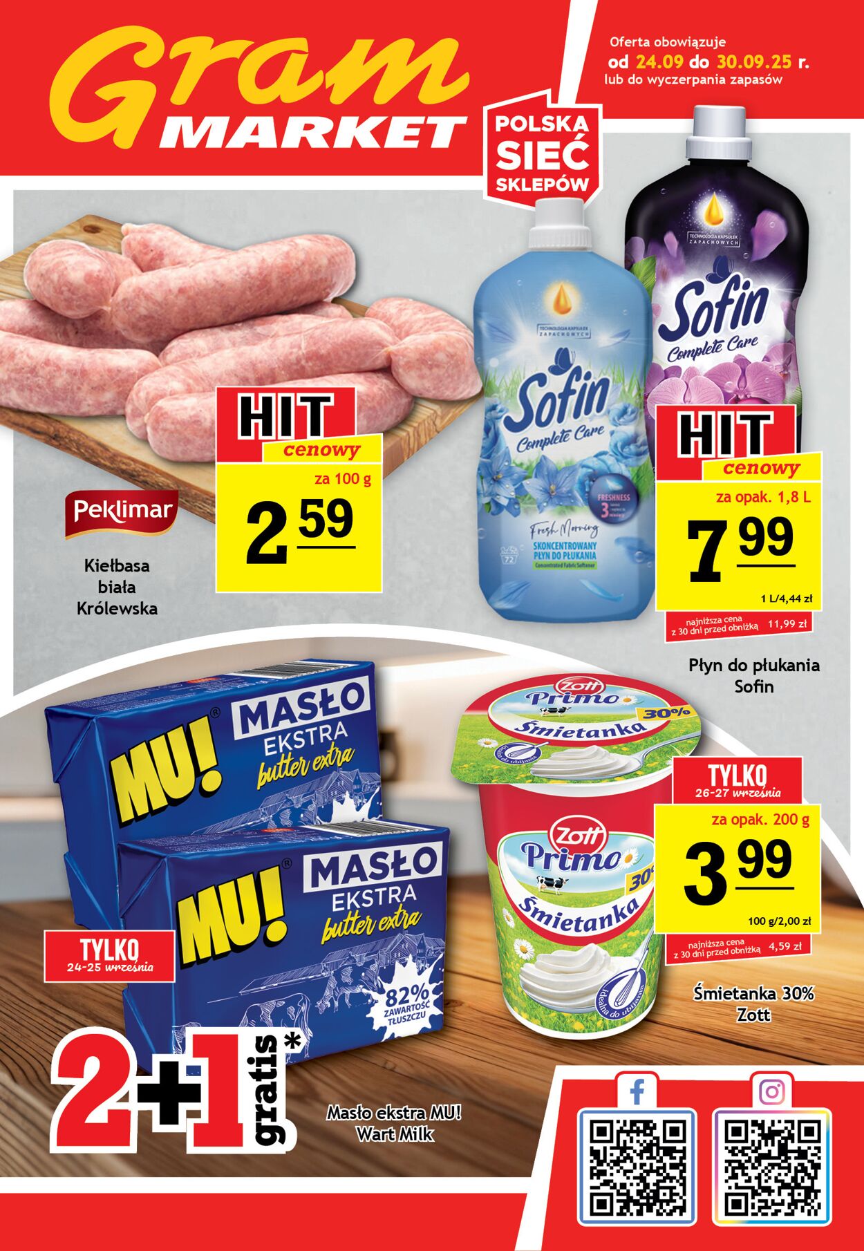 Gazetka Gram Market 24.09.2025 - 30.09.2025