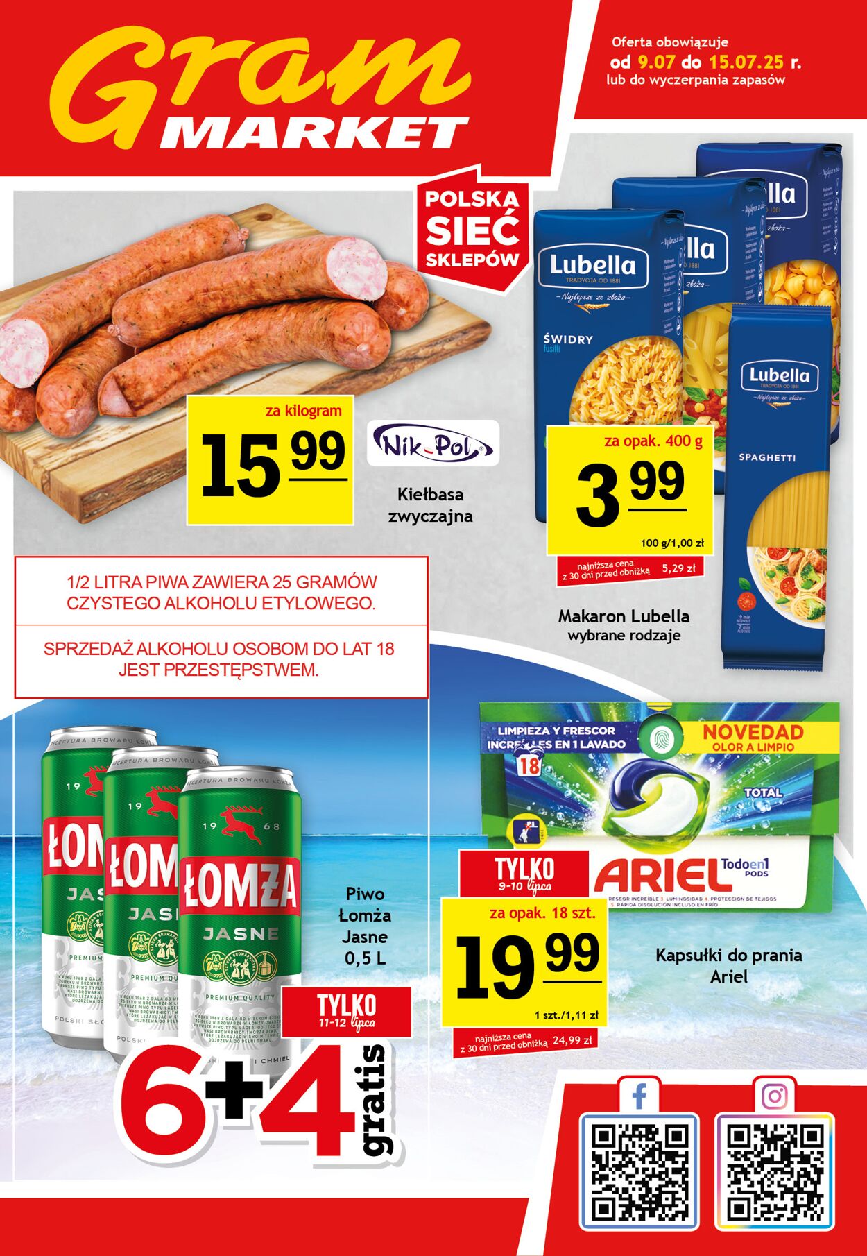 Gazetka Gram Market 09.07.2025 - 15.07.2025