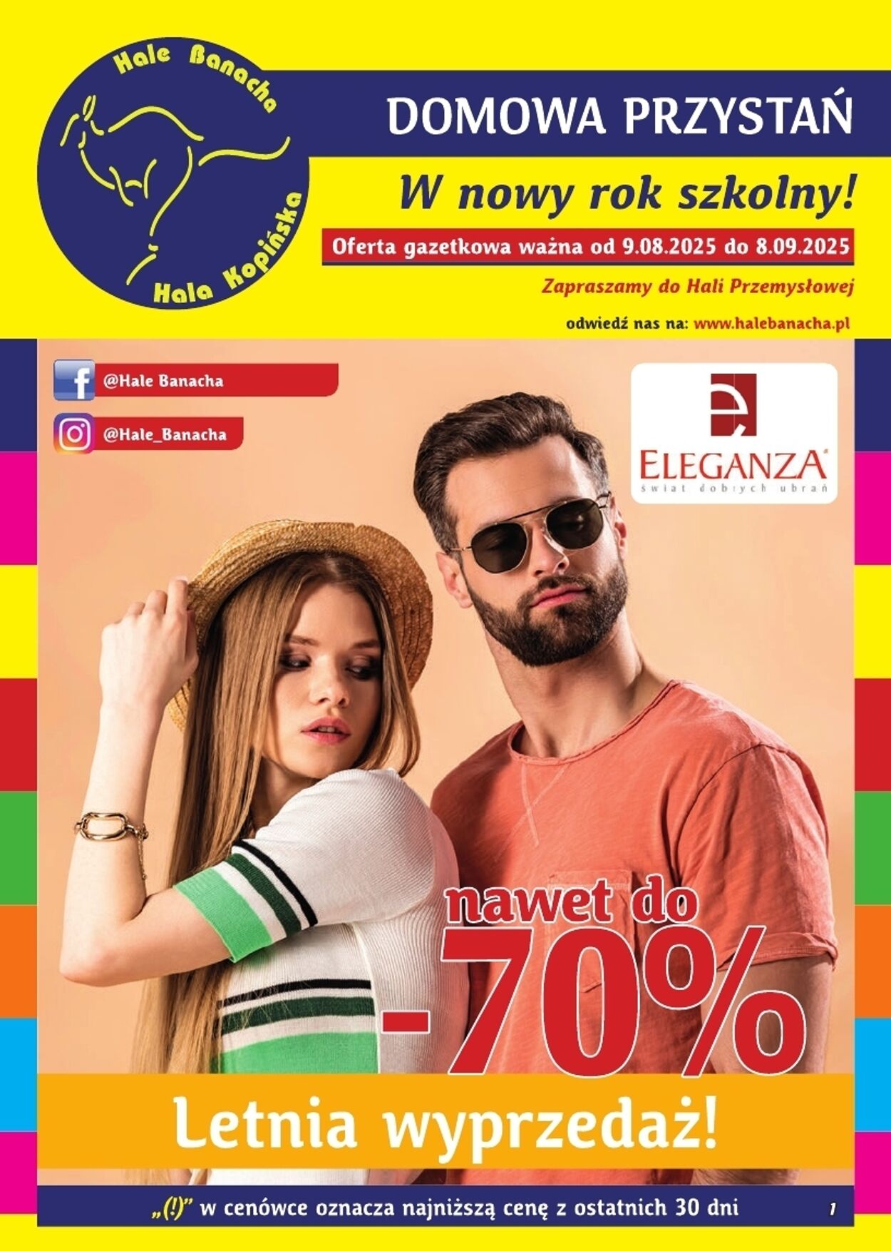 Gazetka Hale Banacha 09.08.2025 - 08.09.2025