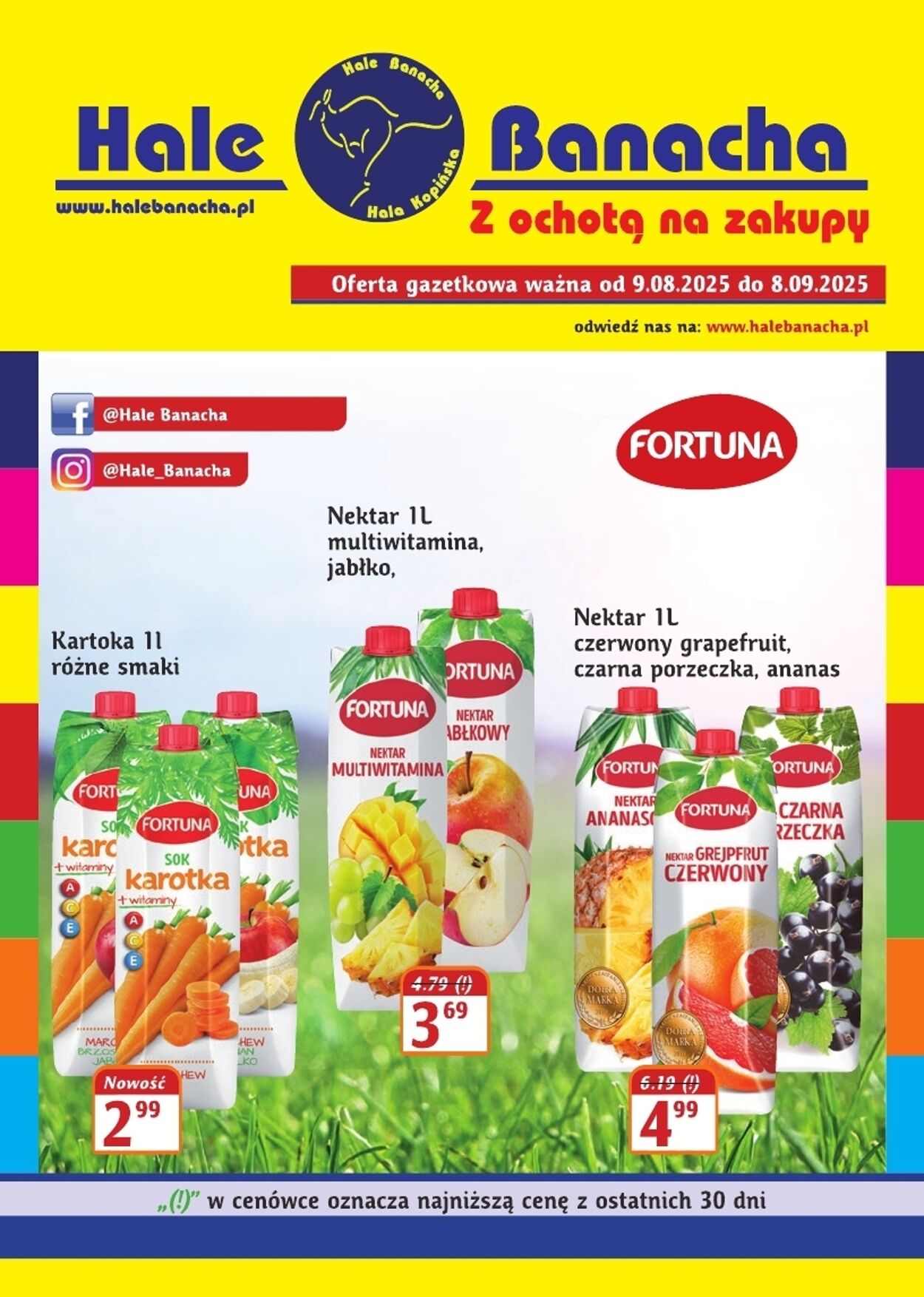 Gazetka Hale Banacha 09.08.2025 - 09.09.2025