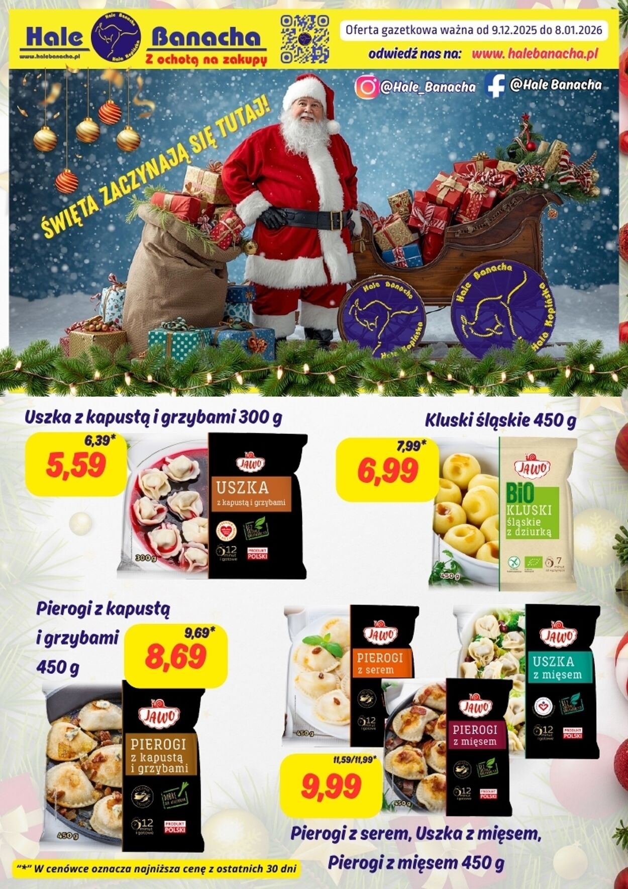 Gazetka Hale Banacha 09.12.2025 - 08.01.2026