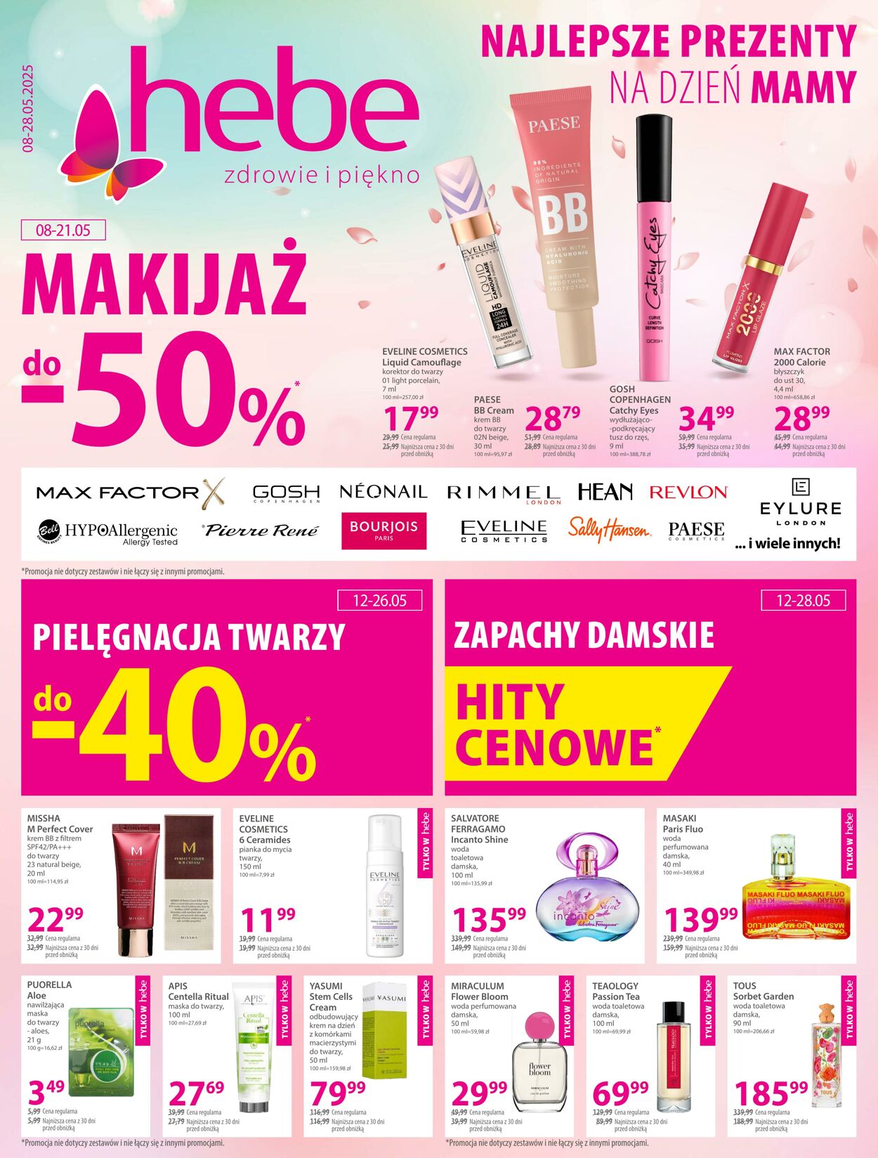 Gazetka Hebe 08.05.2025 - 28.05.2025
