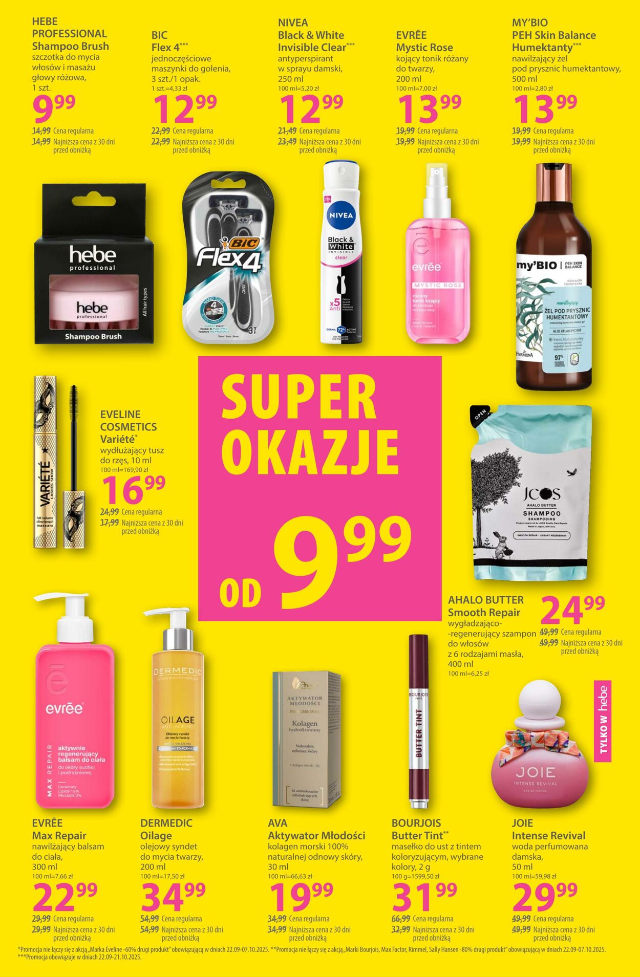 Gazetka Hebe 22.09.2025 - 07.10.2025