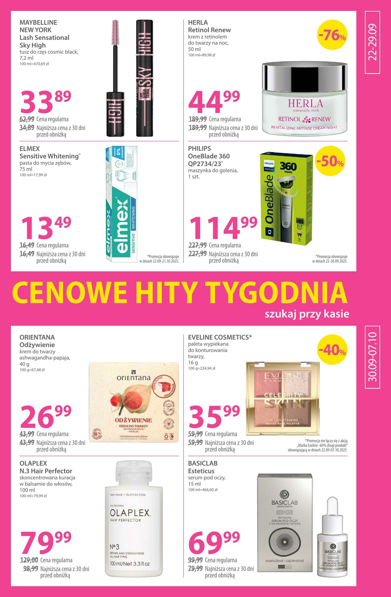 Gazetka Hebe 22.09.2025 - 07.10.2025