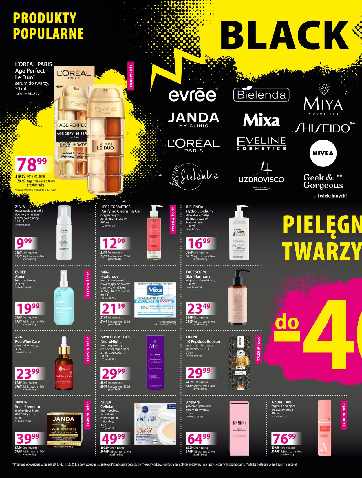 Gazetka Hebe 30.10.2025 - 12.11.2025