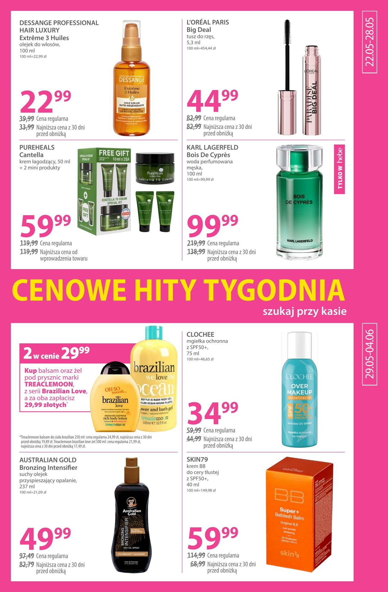 Gazetka Hebe 22.05.2025 - 04.06.2025