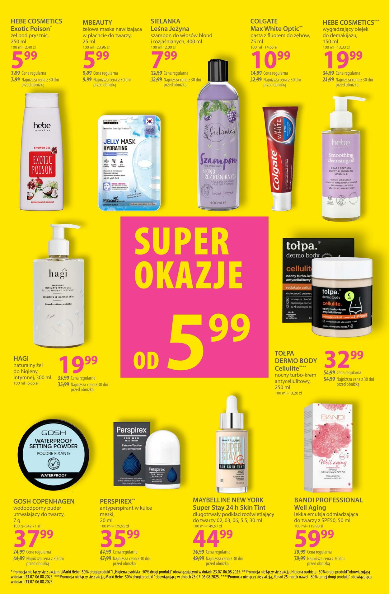 Gazetka Hebe 23.07.2025 - 06.08.2025
