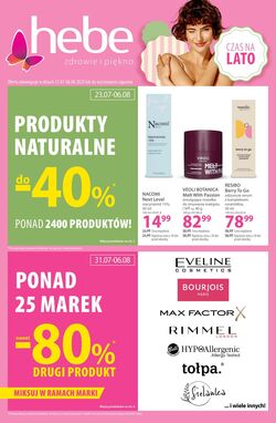 Gazetka Hebe 23.07.2025 - 06.08.2025