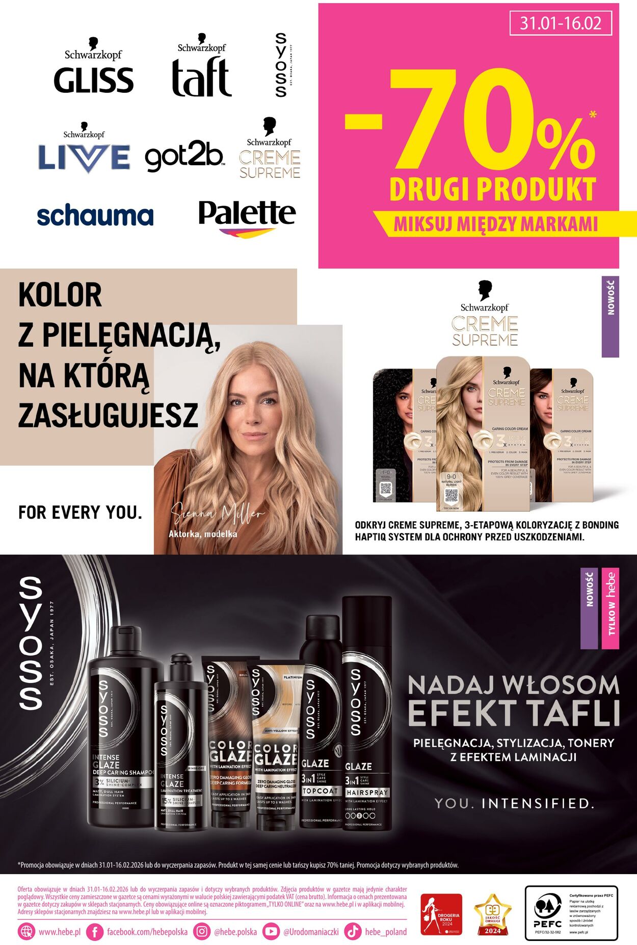 Gazetka Hebe 31.01.2026 - 16.02.2026