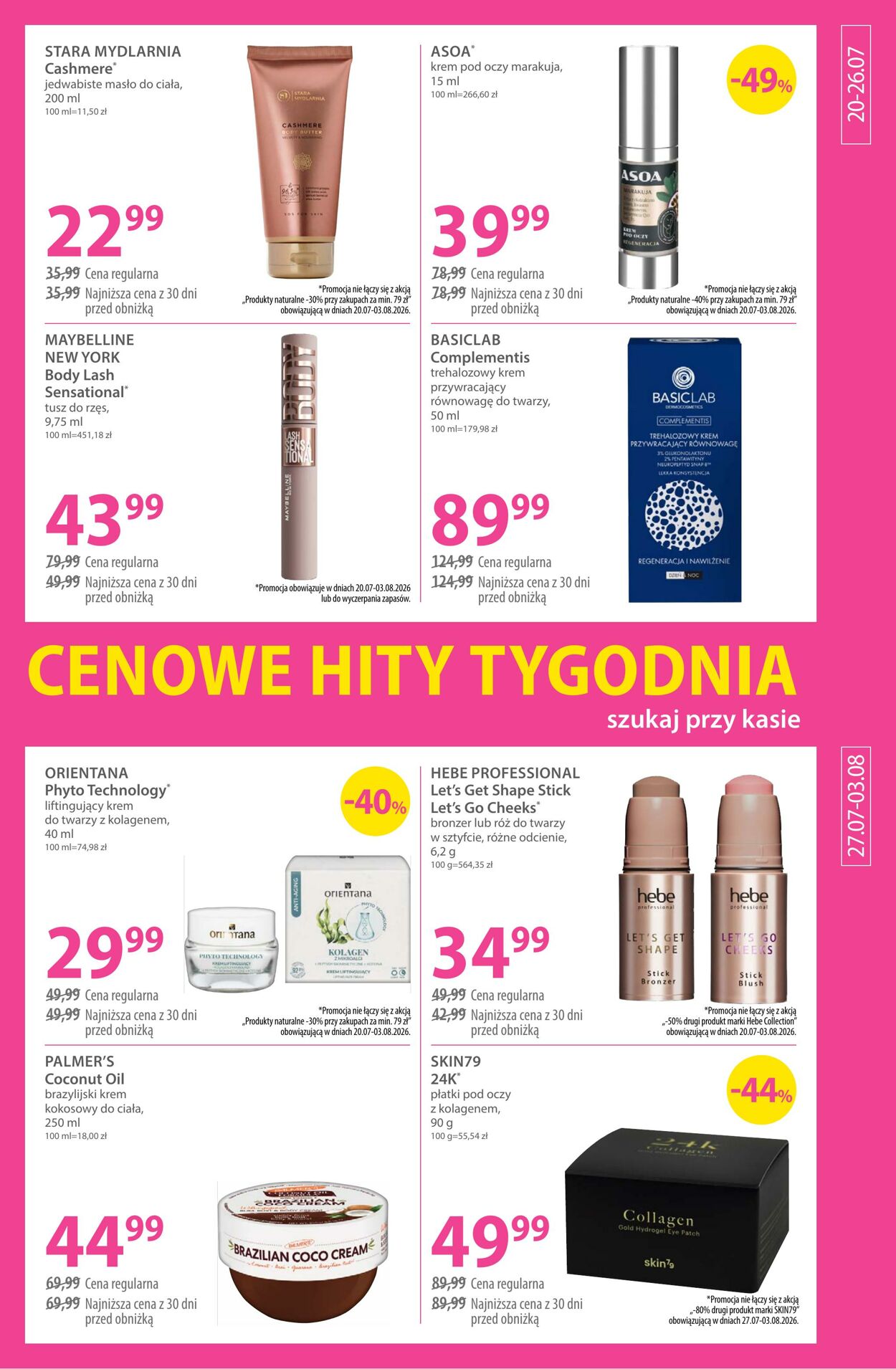 Gazetka Hebe 20.07.2026 - 28.07.2026