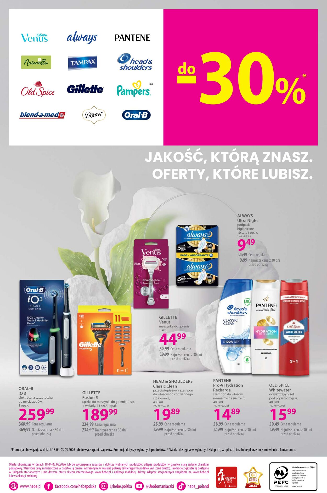 Gazetka Hebe 24.04.2026 - 02.05.2026