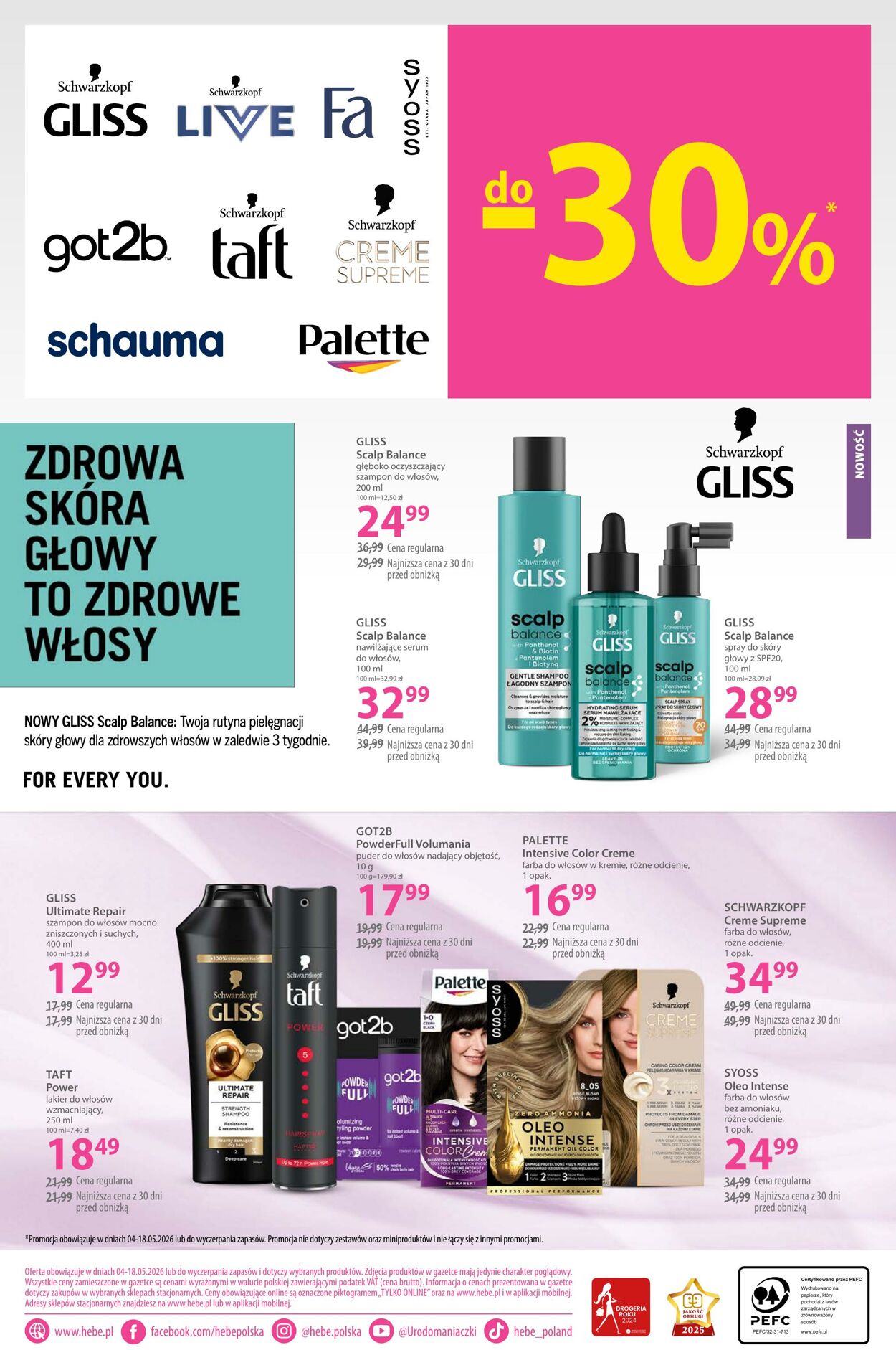 Gazetka Hebe 16.05.2026 - 24.05.2026