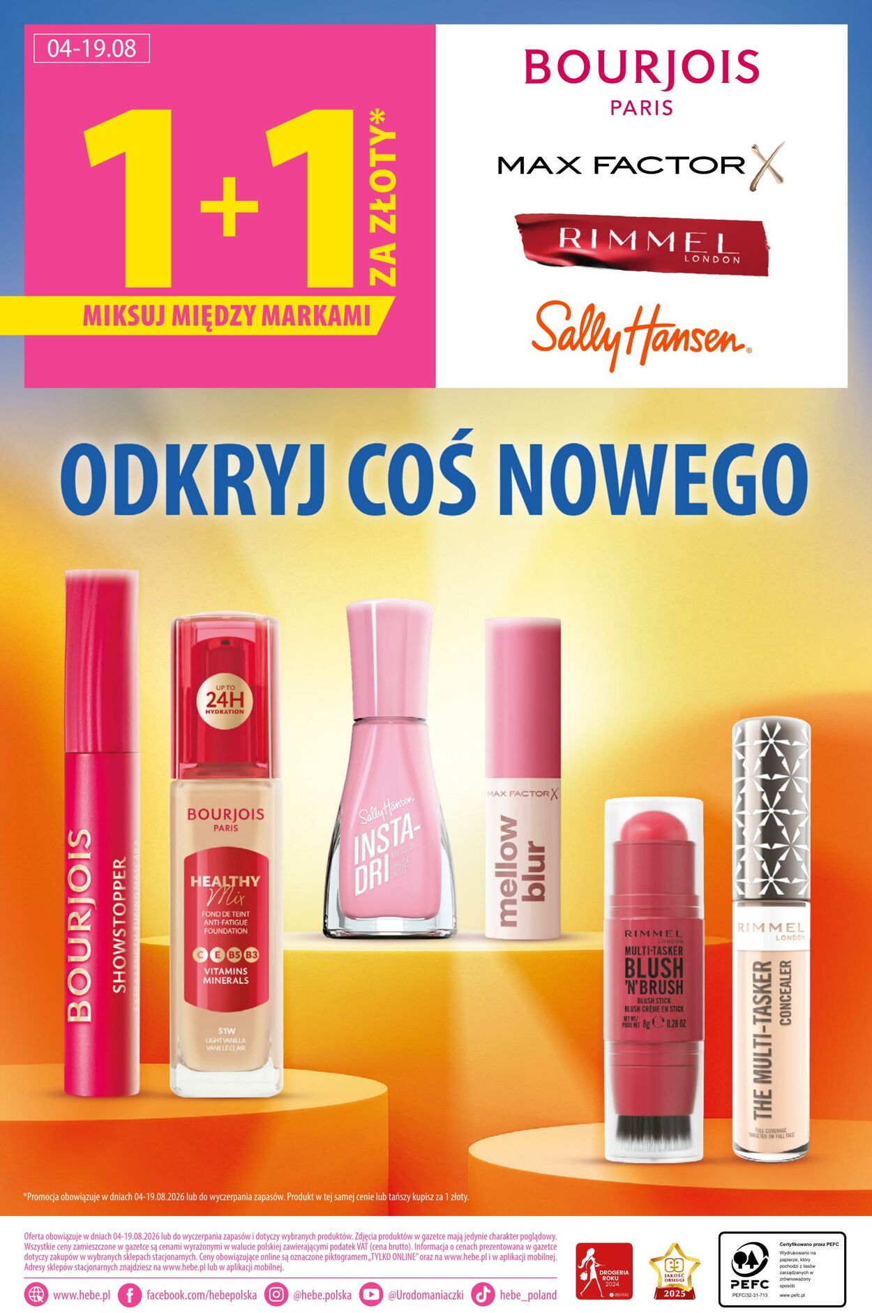 Gazetka Hebe 07.08.2026 - 15.08.2026