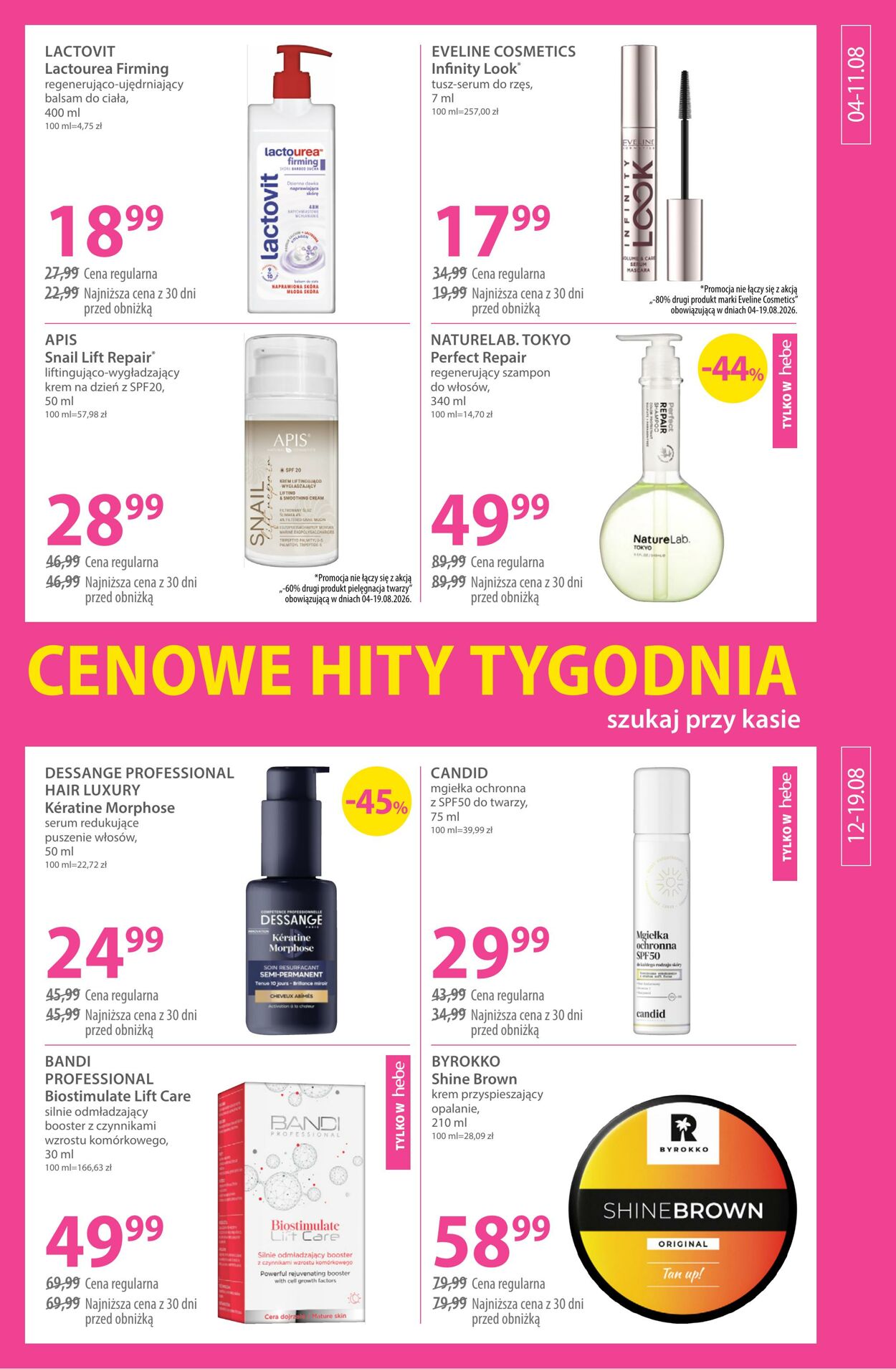 Gazetka Hebe 07.08.2026 - 15.08.2026