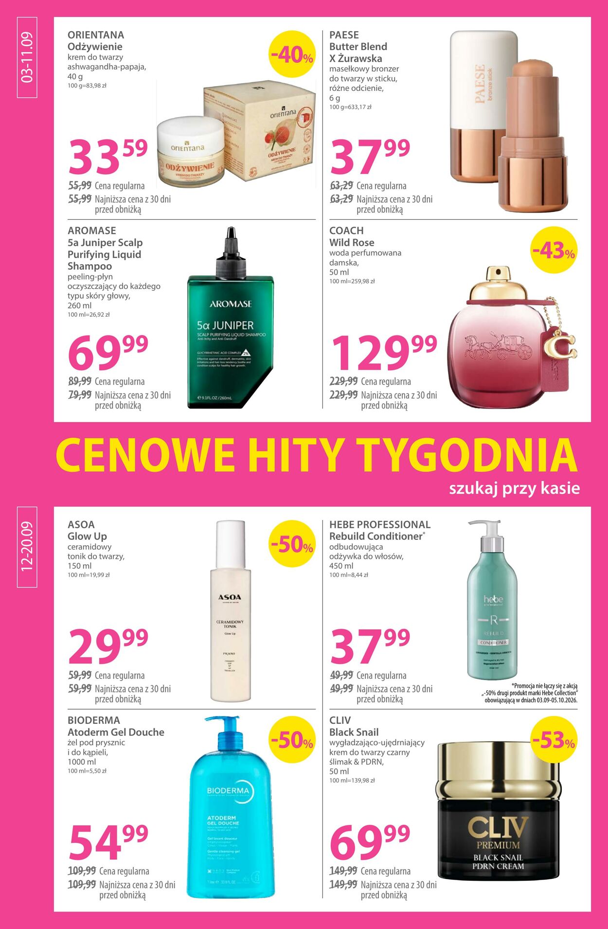 Gazetka Hebe 03.09.2026 - 11.09.2026