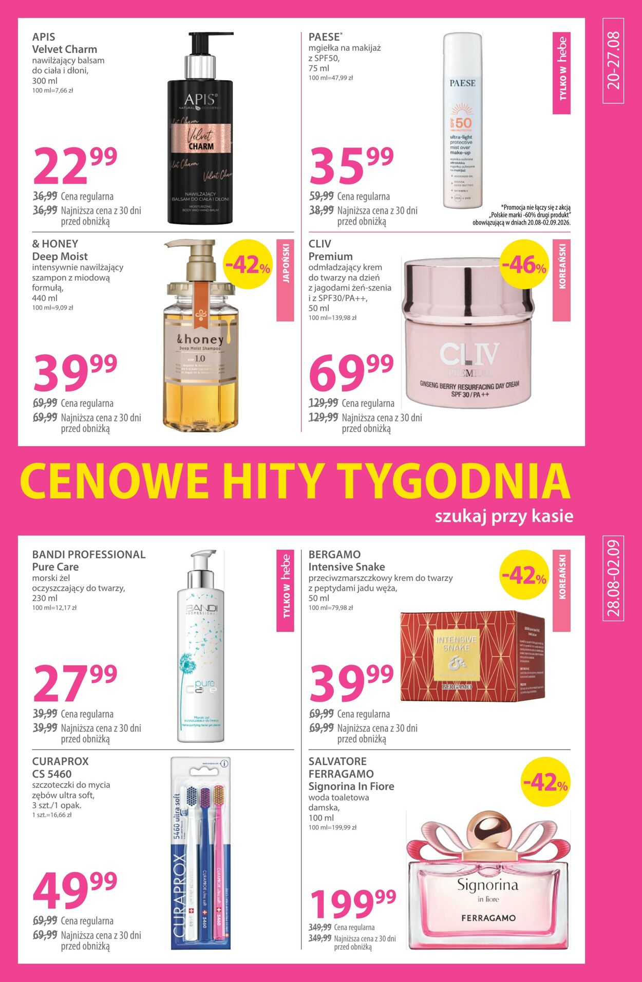Gazetka Hebe 20.08.2026 - 28.08.2026