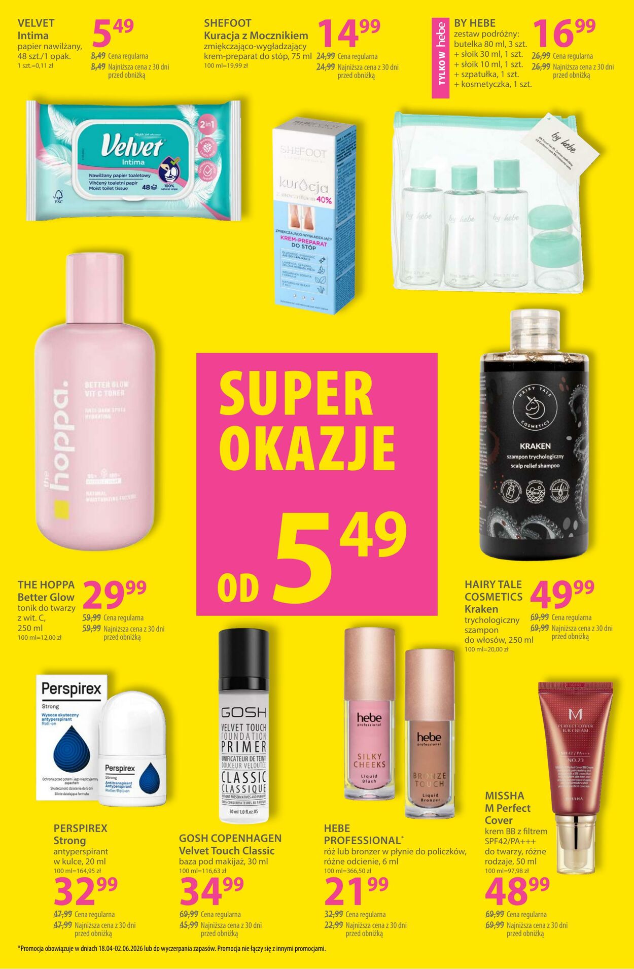 Gazetka Hebe 20.04.2026 - 28.04.2026