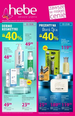Gazetka Hebe 09.06.2026 - 17.06.2026
