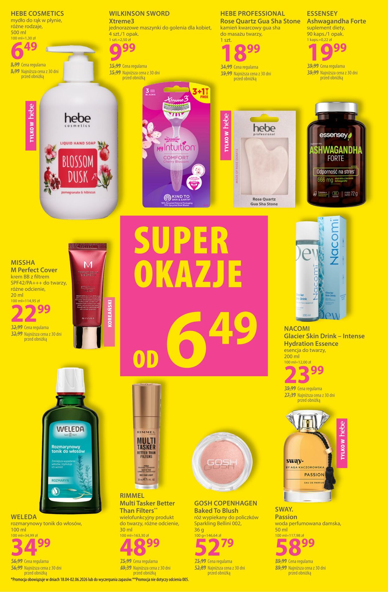 Gazetka Hebe 29.05.2026 - 06.06.2026