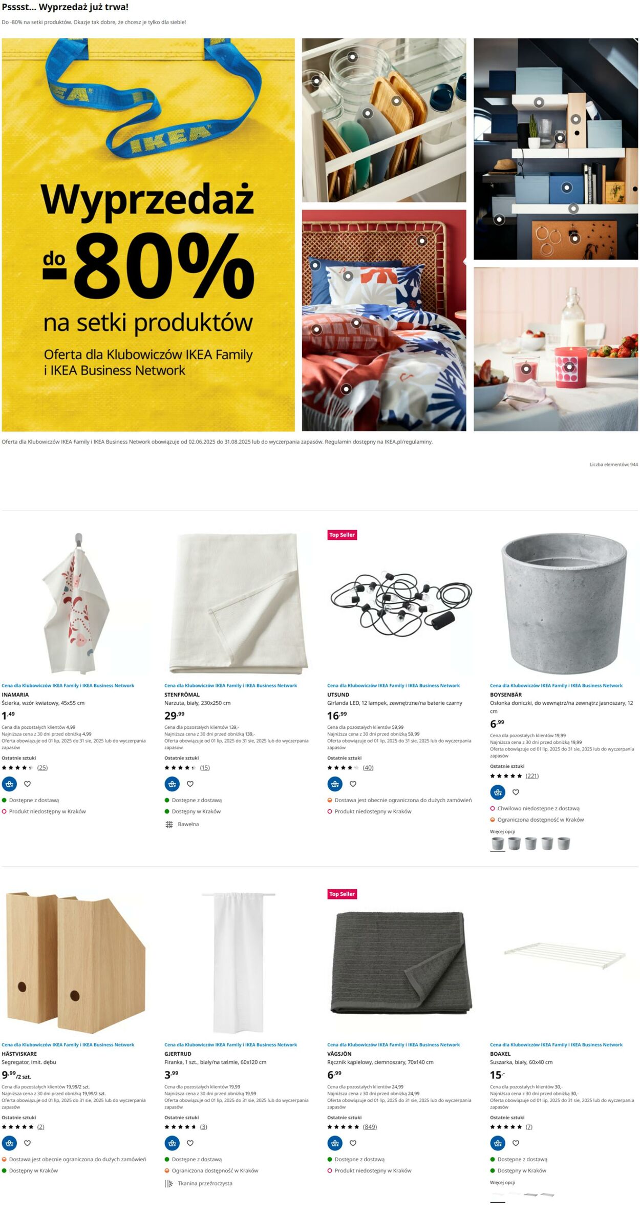Gazetka IKEA 01.08.2025 - 31.08.2025