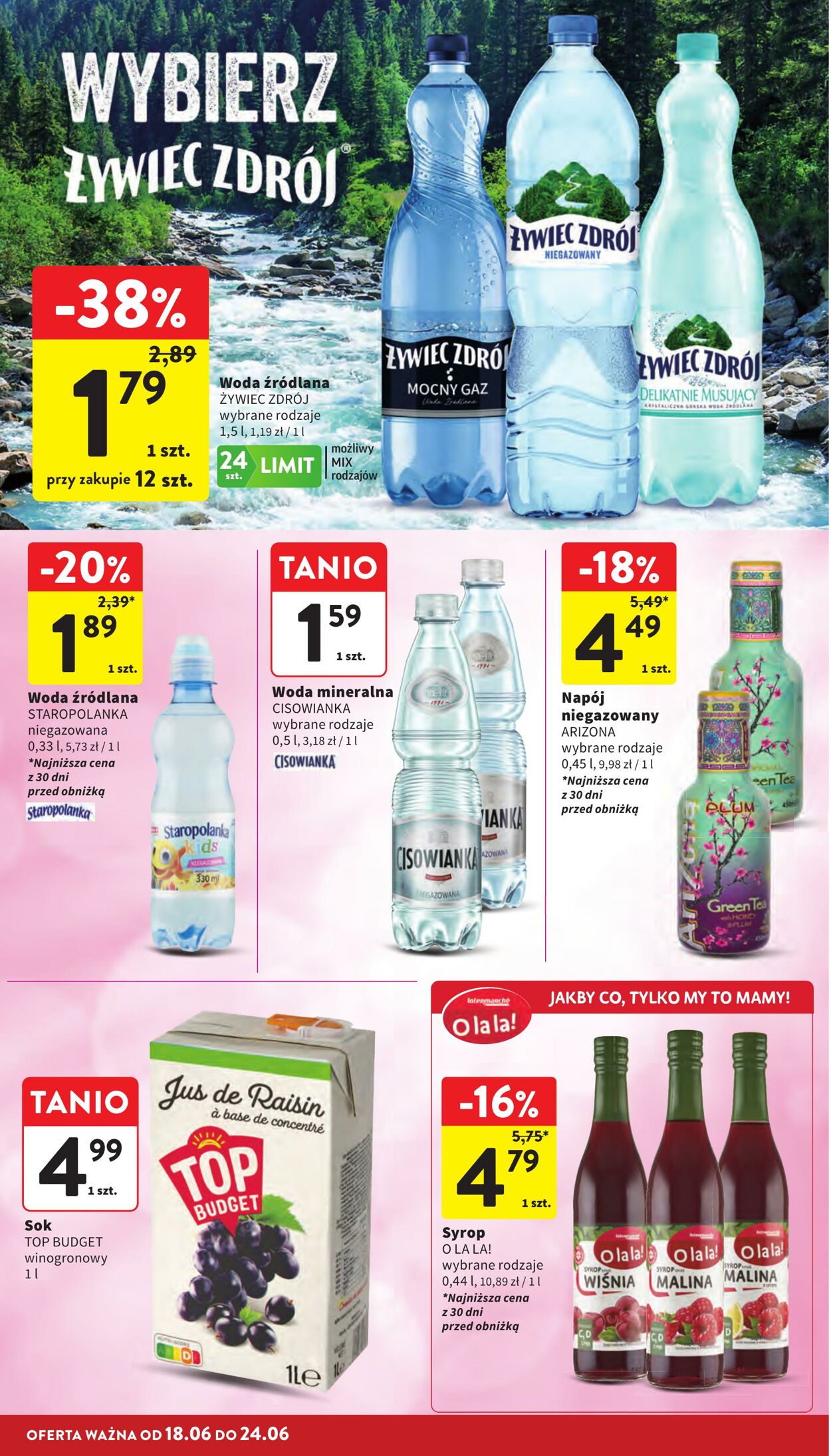 Gazetka Intermarché 18.06.2026 - 24.06.2026