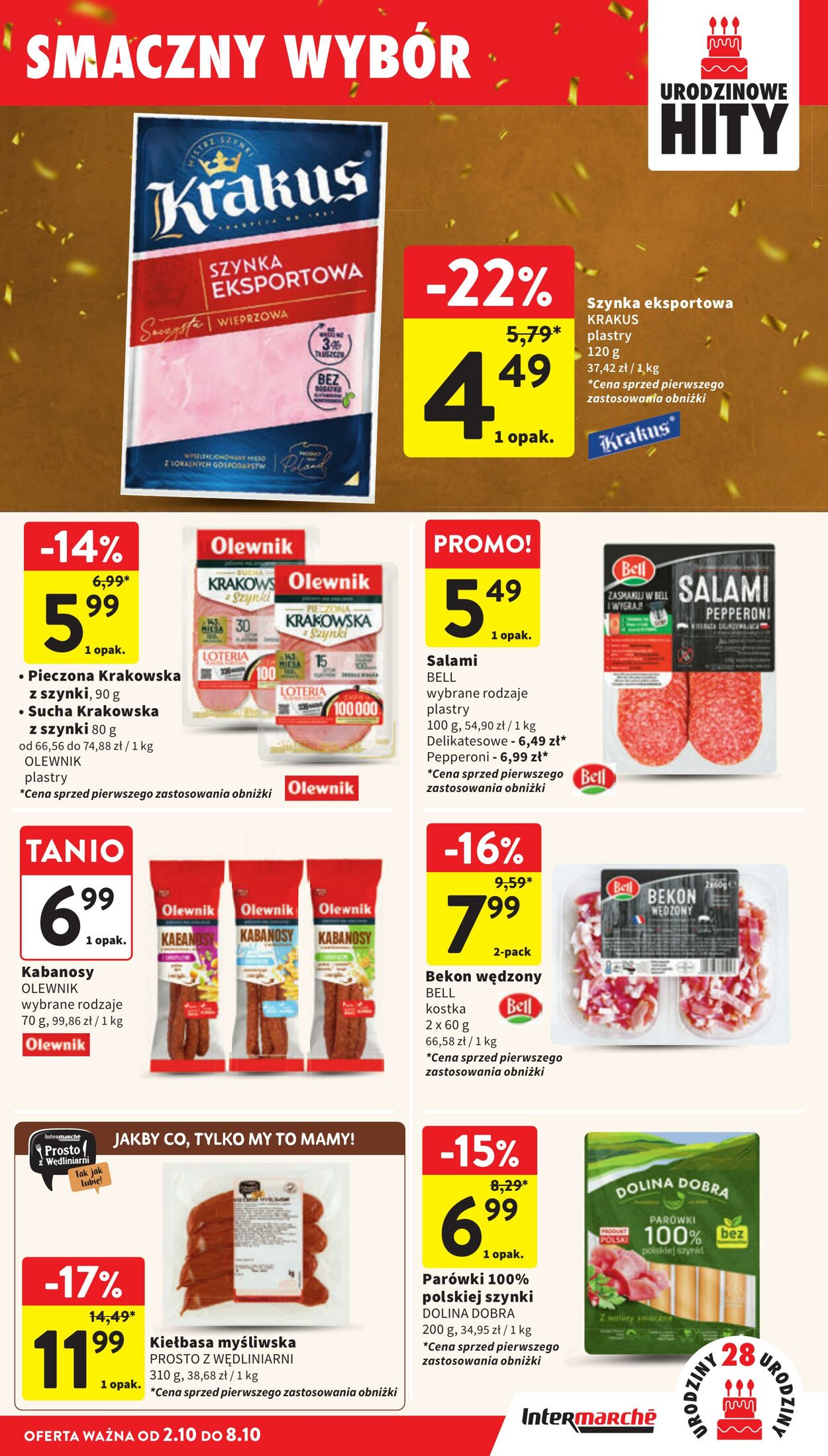 Gazetka Intermarché 02.10.2025 - 08.10.2025