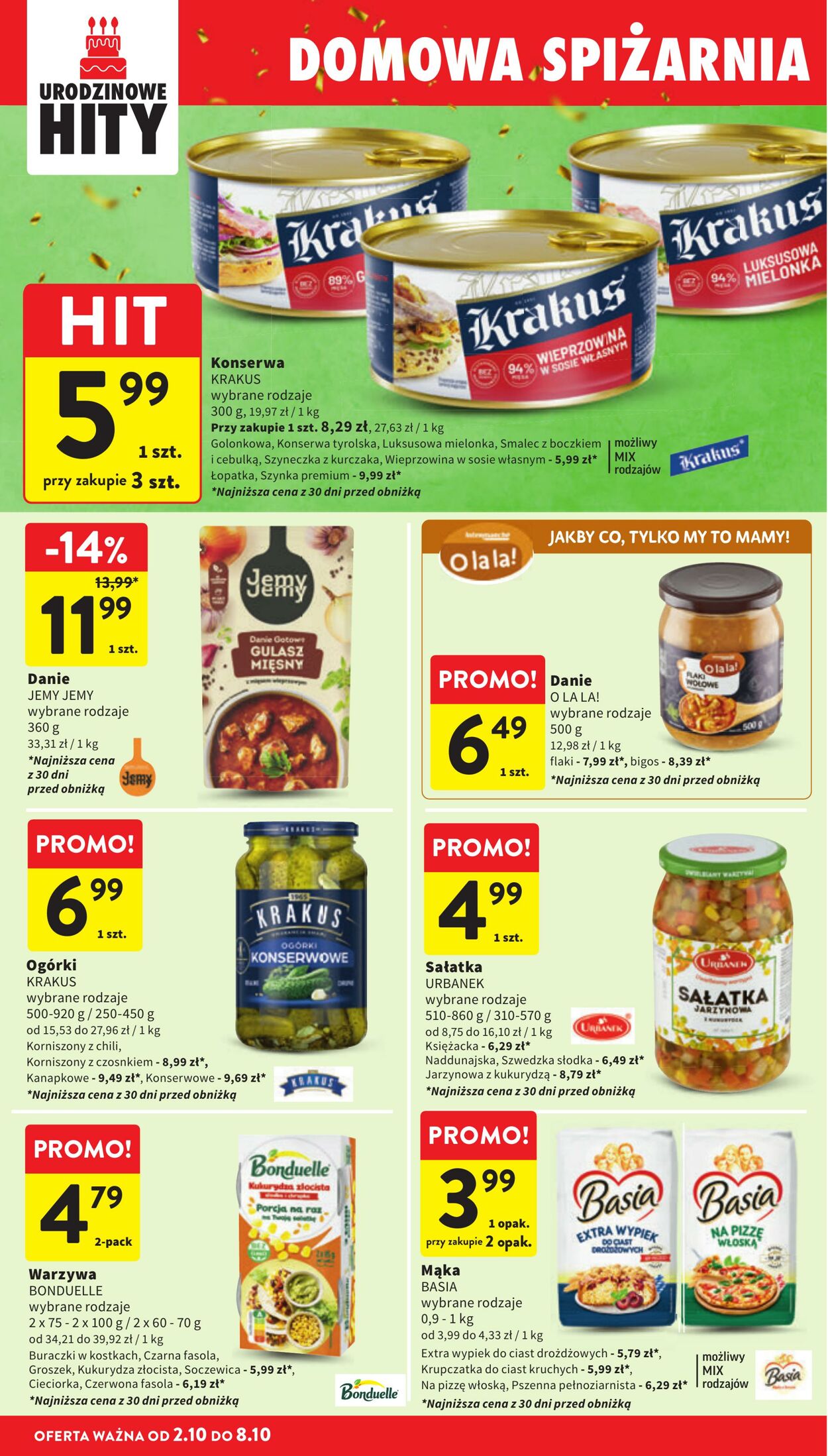 Gazetka Intermarché 02.10.2025 - 08.10.2025
