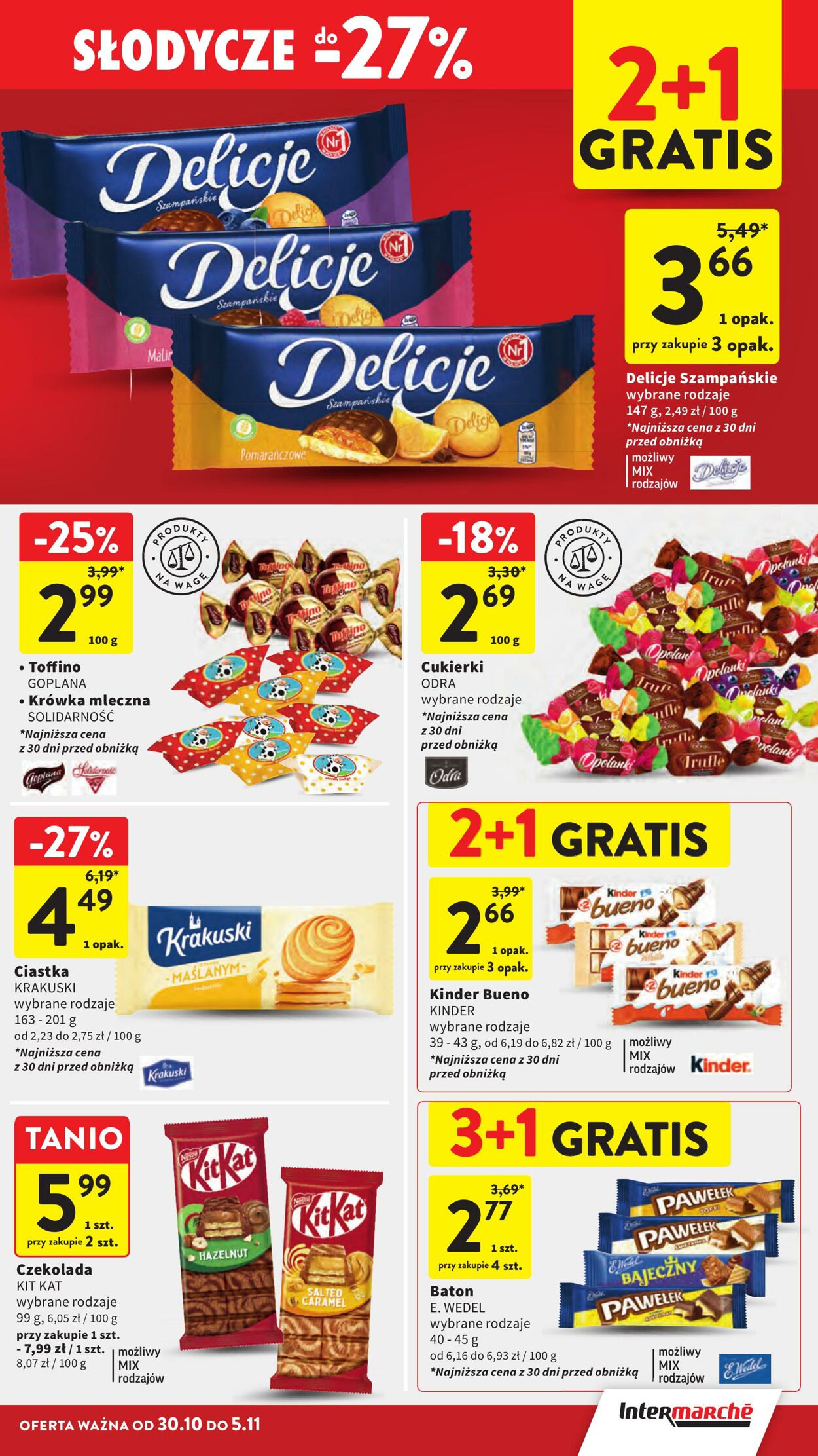 Gazetka Intermarché 30.10.2025 - 05.11.2025