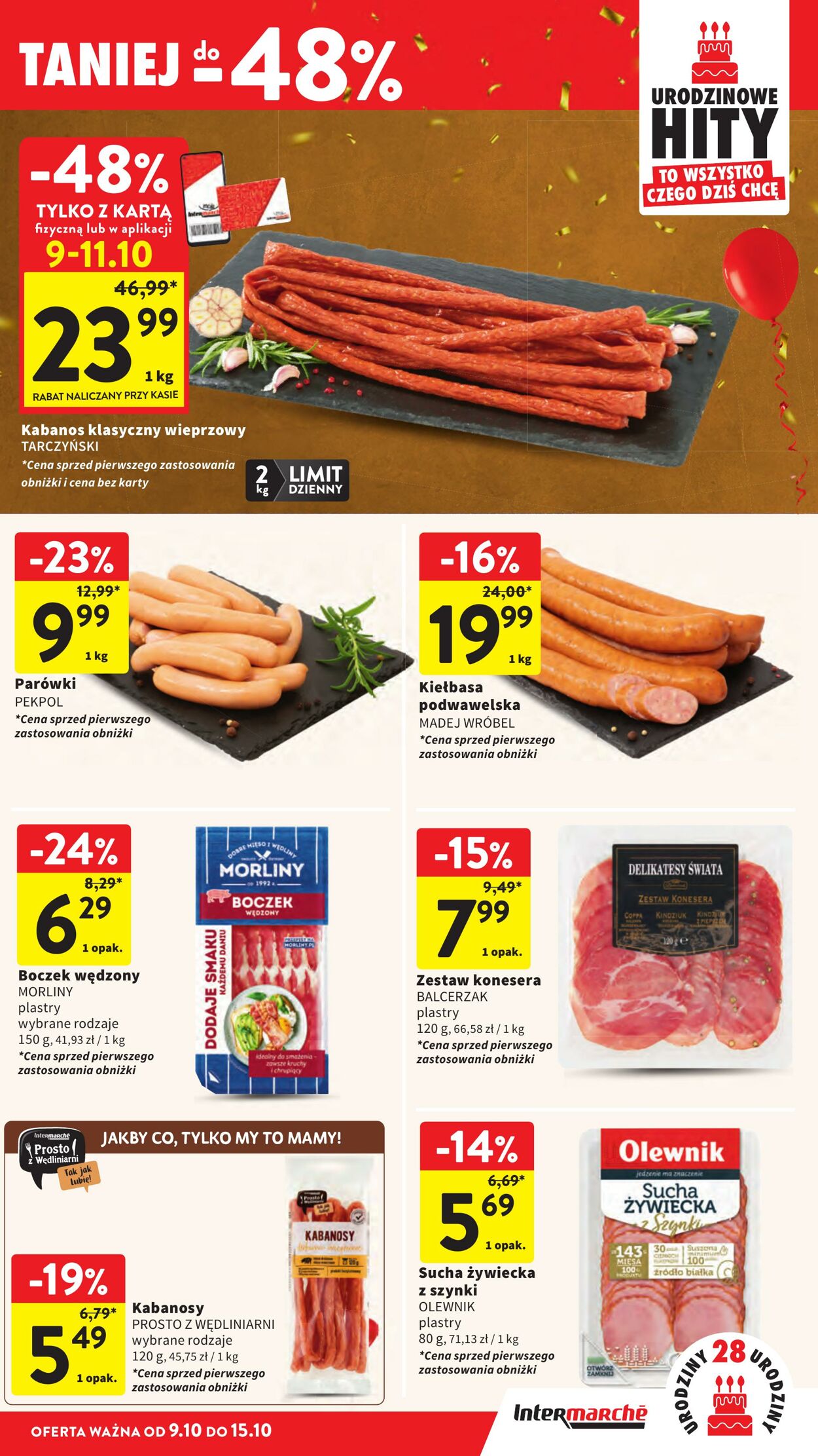 Gazetka Intermarché 09.10.2025 - 15.10.2025