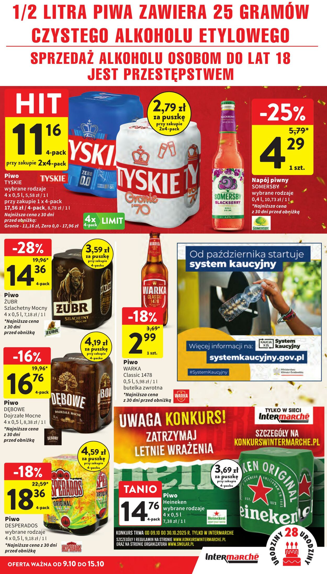 Gazetka Intermarché 09.10.2025 - 15.10.2025