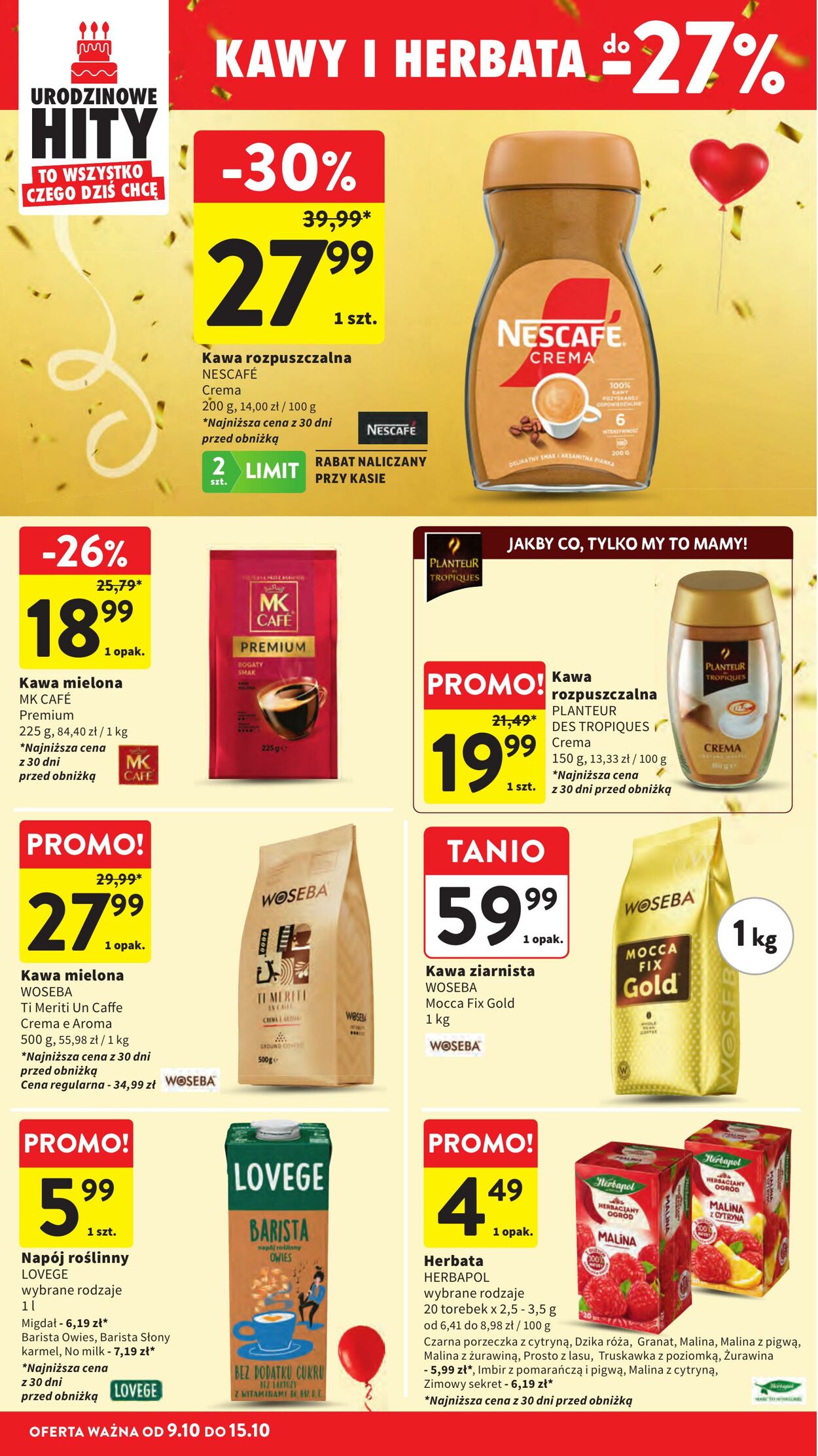 Gazetka Intermarché 09.10.2025 - 15.10.2025