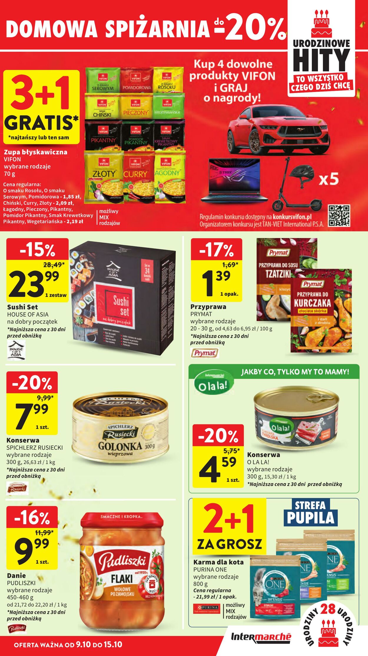 Gazetka Intermarché 09.10.2025 - 15.10.2025