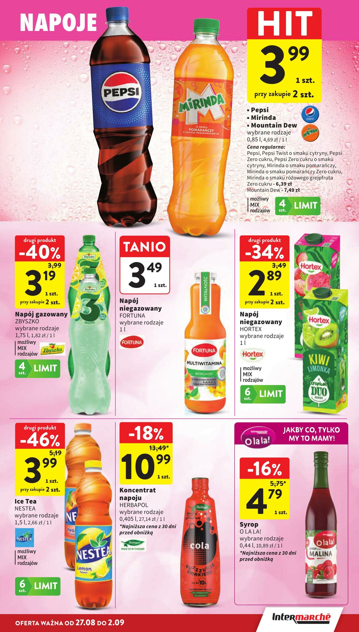 Gazetka Intermarché 27.08.2026 - 02.09.2026