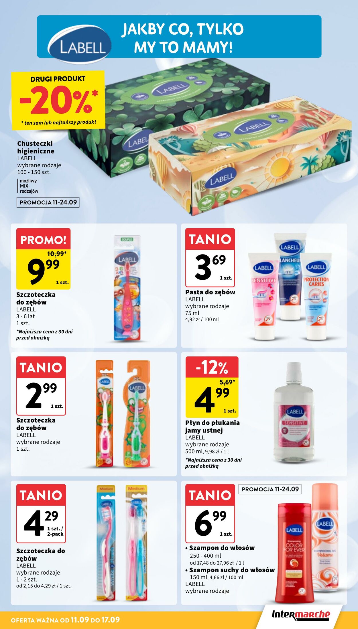 Gazetka Intermarché 11.09.2025 - 17.09.2025