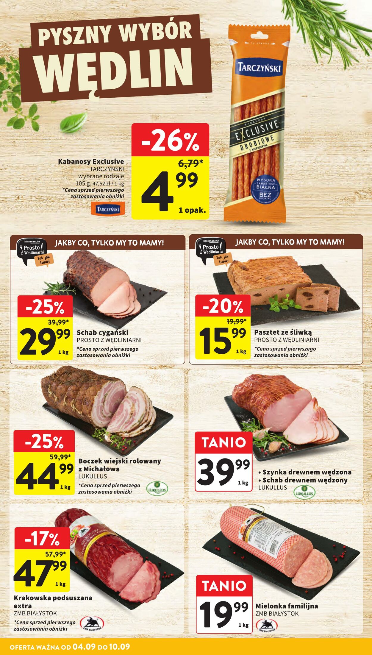 Gazetka Intermarché 04.09.2025 - 10.09.2025