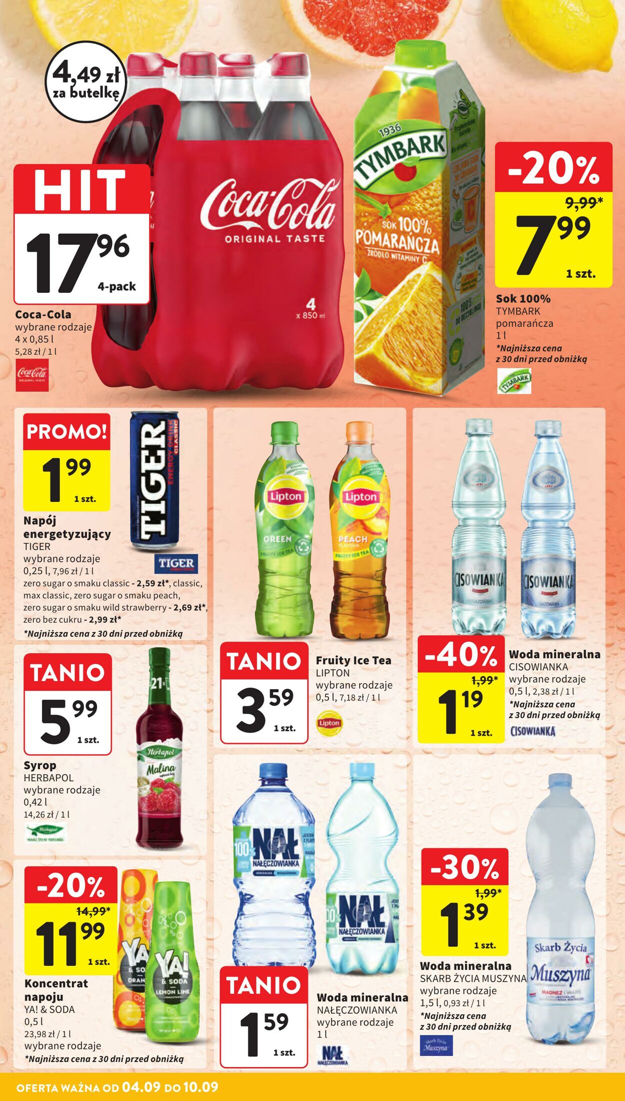Gazetka Intermarché 04.09.2025 - 10.09.2025