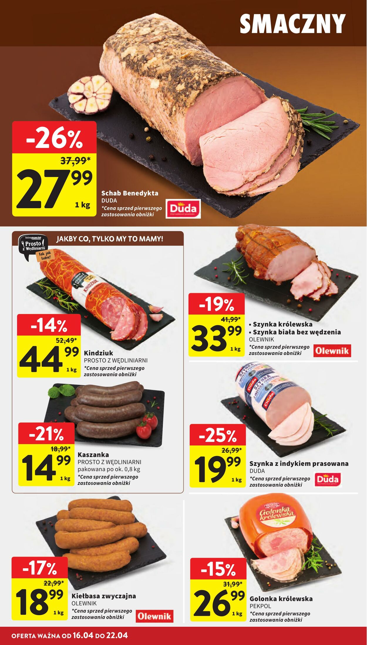 Gazetka Intermarché 16.04.2026 - 22.04.2026