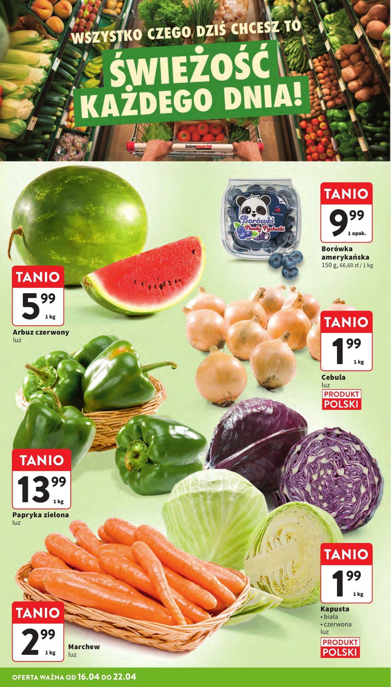 Gazetka Intermarché 16.04.2026 - 22.04.2026
