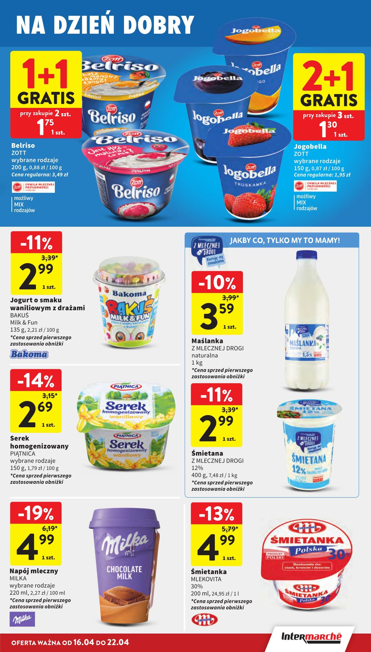 Gazetka Intermarché 16.04.2026 - 22.04.2026