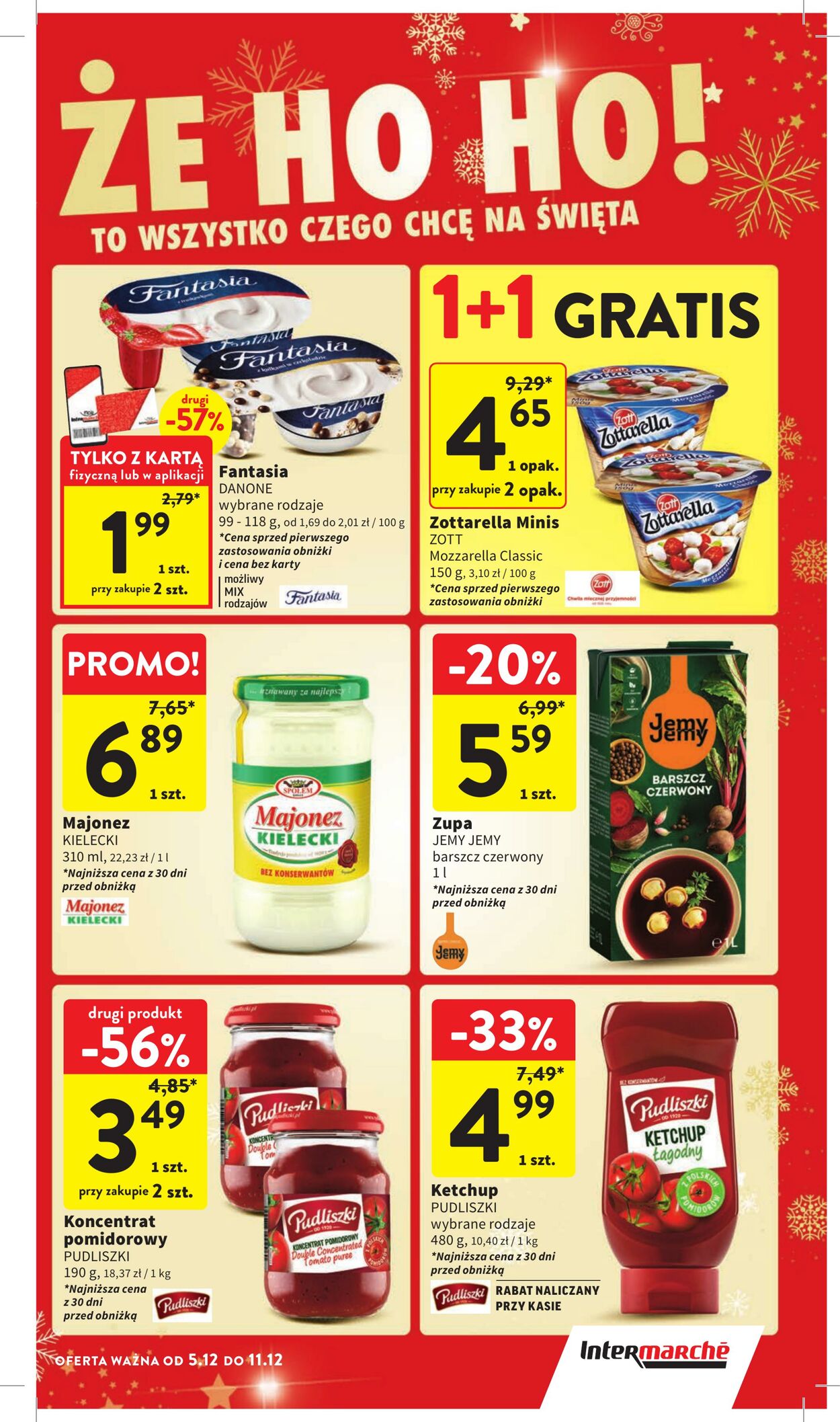 Gazetka Intermarché 05.12.2024 - 11.12.2024