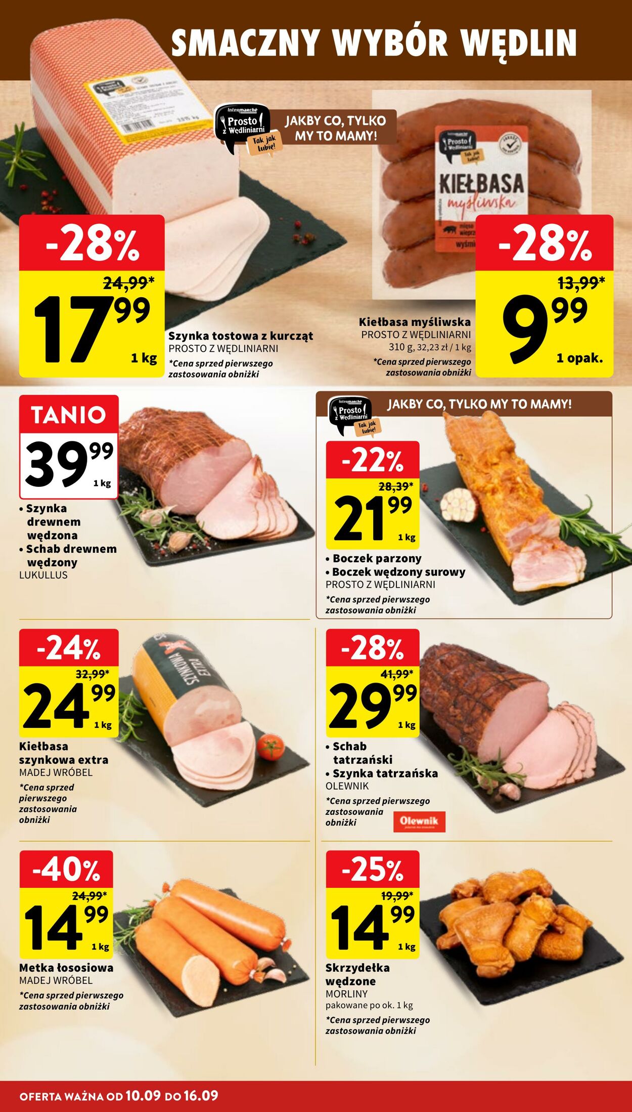 Gazetka Intermarché 10.09.2026 - 16.09.2026