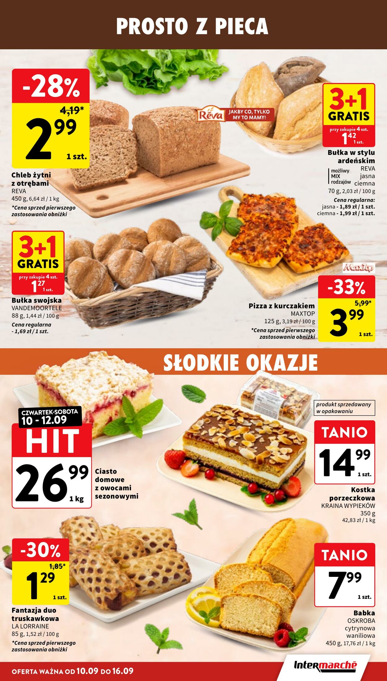 Gazetka Intermarché 10.09.2026 - 16.09.2026
