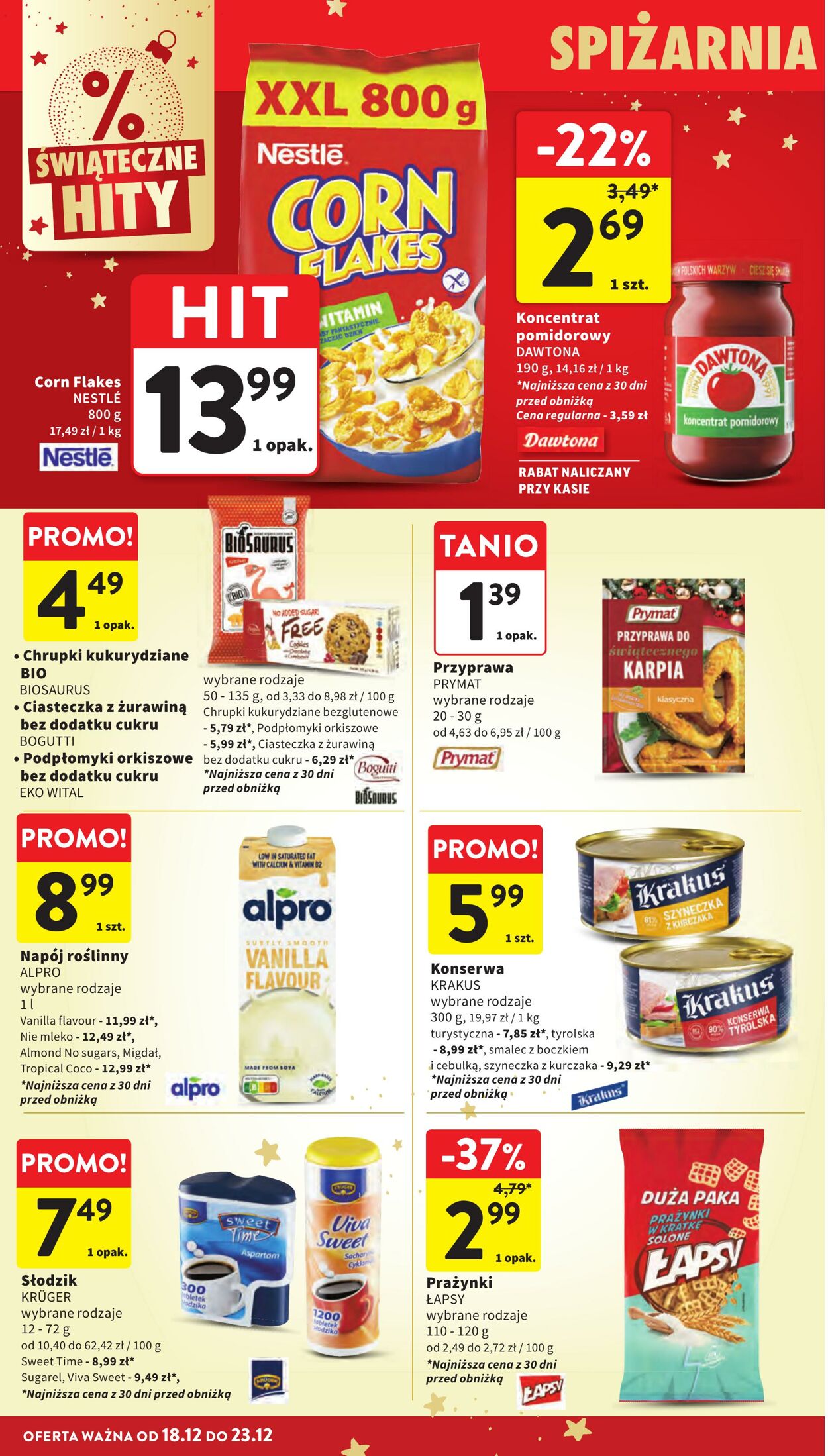 Gazetka Intermarché 18.12.2025 - 23.12.2025