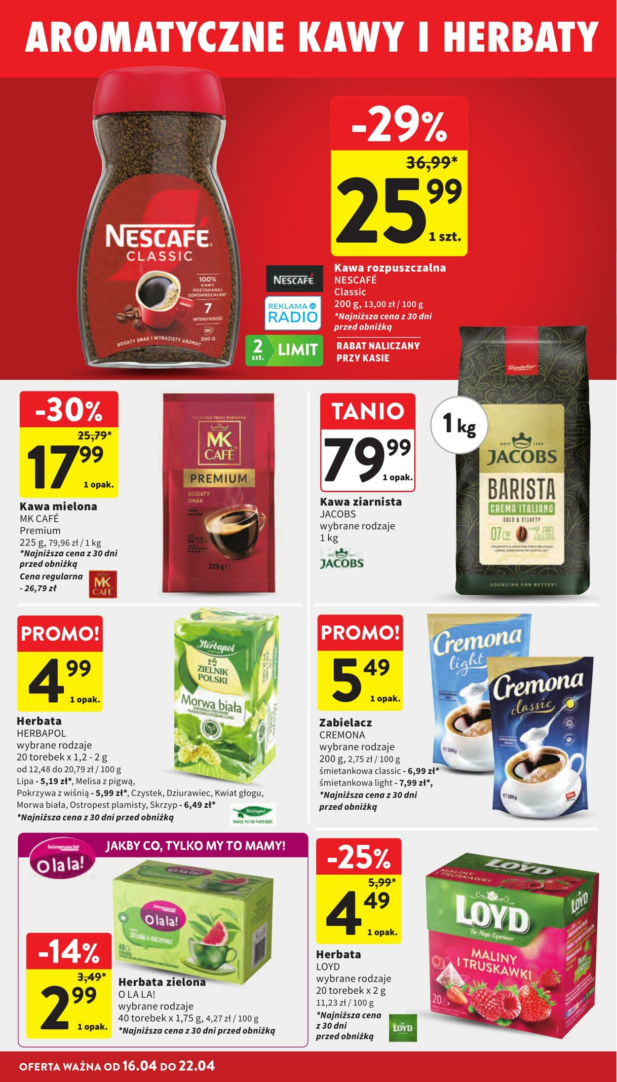 Gazetka Intermarché 16.01.2026 - 22.01.2026