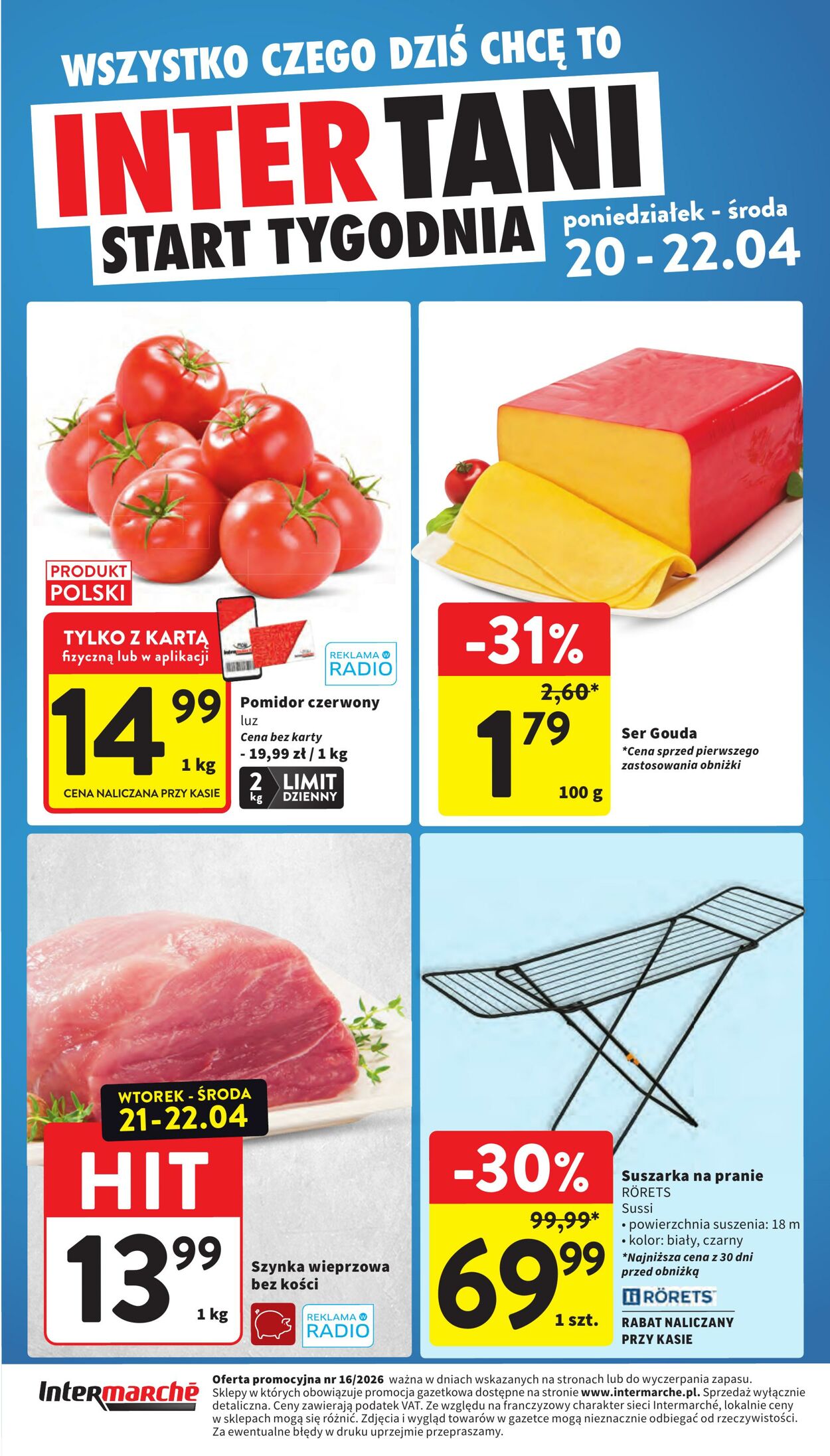 Gazetka Intermarché 16.01.2026 - 22.01.2026