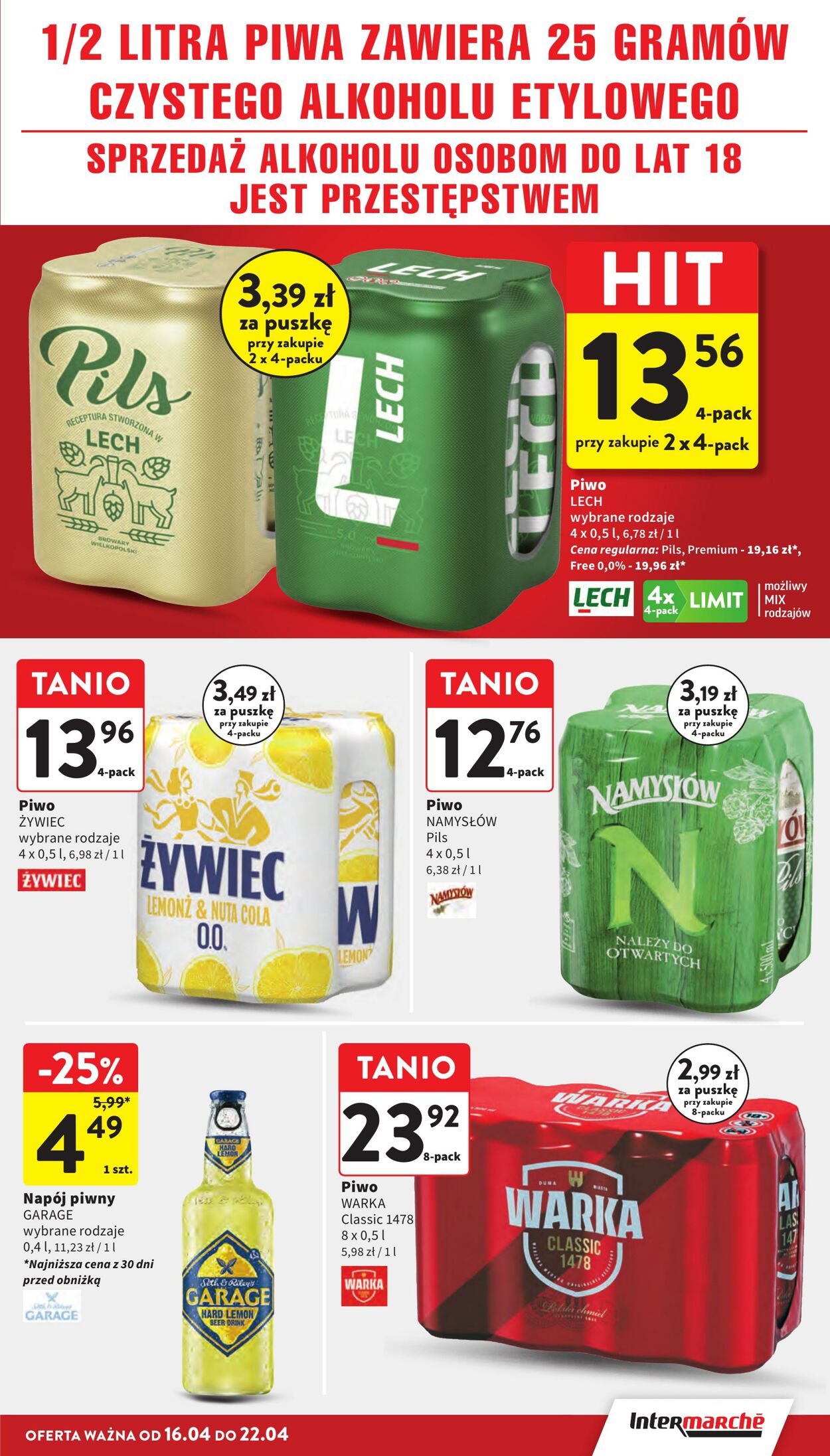 Gazetka Intermarché 16.01.2026 - 22.01.2026